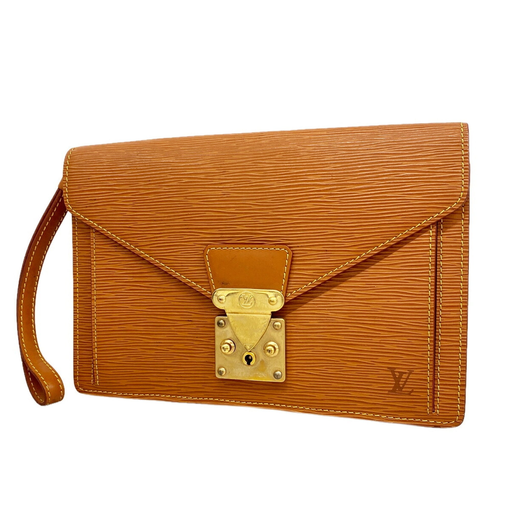 Louis Vuitton Gold Cipango Clutch Bag (Pre-Owned)