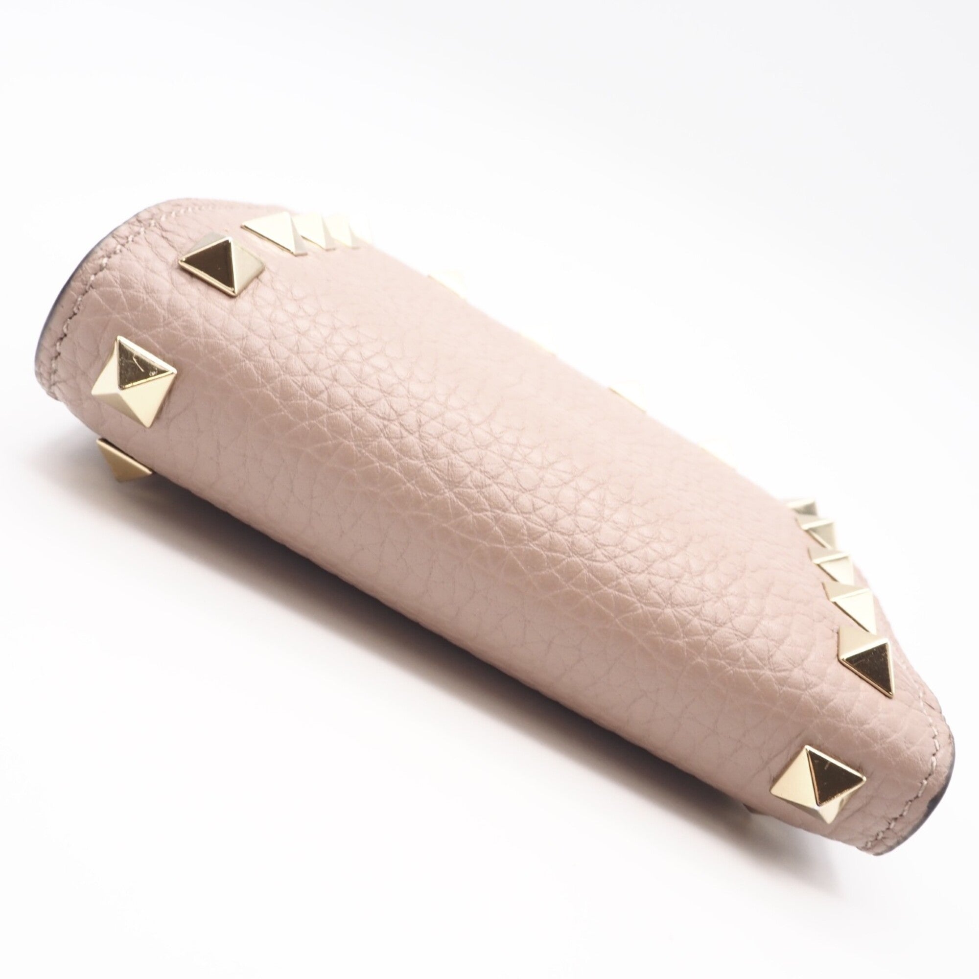 Valentino Beige Leather Wallet (Bi-Fold) (Pre-Owned)