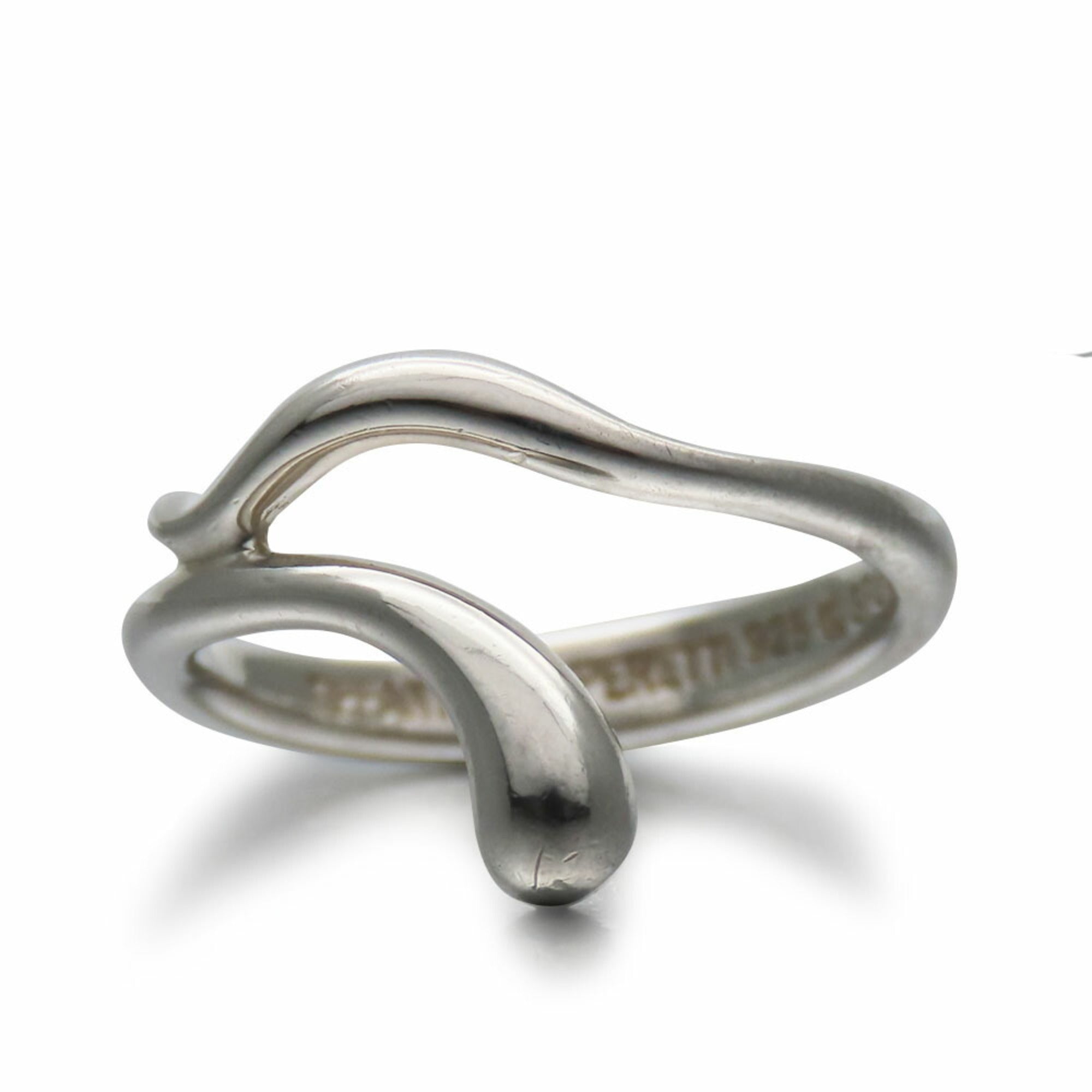 Tiffany Silver 925 Band Ring (Pre-Owned)