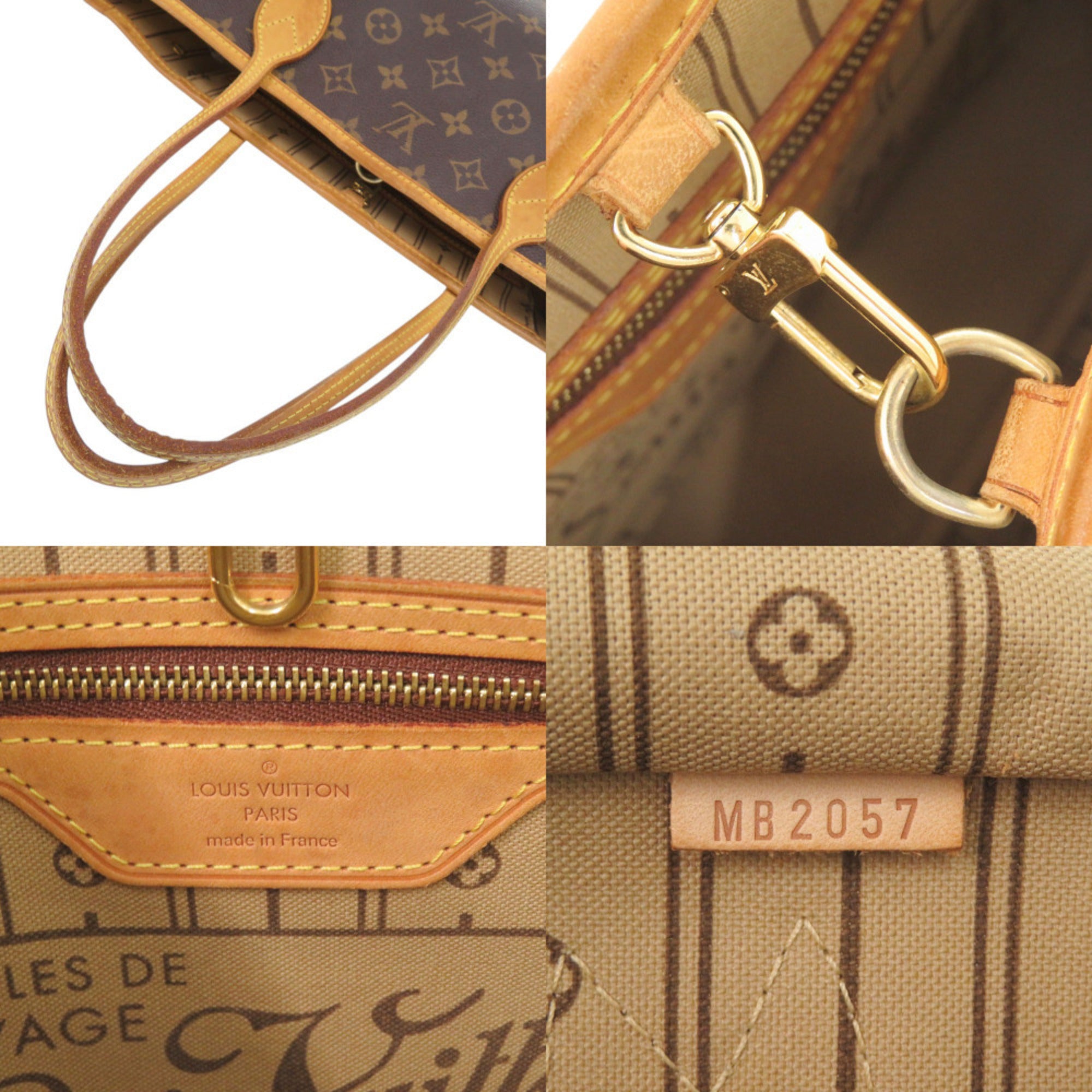 Louis Vuitton Beige Monogram Monogram Tote Bag (Pre-Owned)