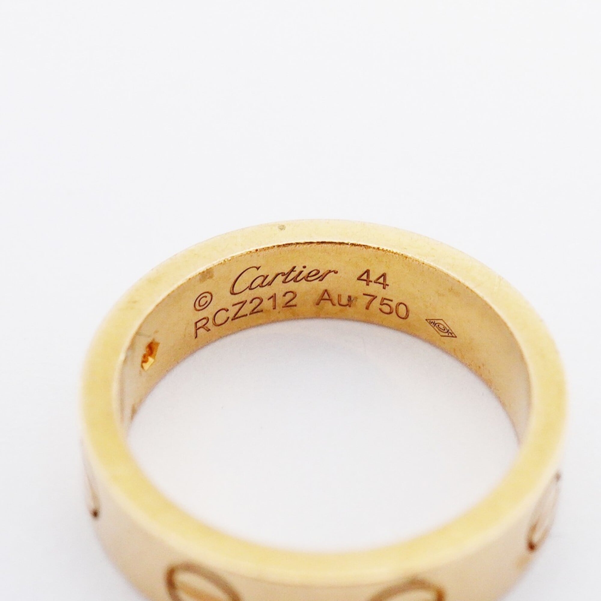 Cartier Yellow Gold (18K) Band Ring (Pre-Owned)