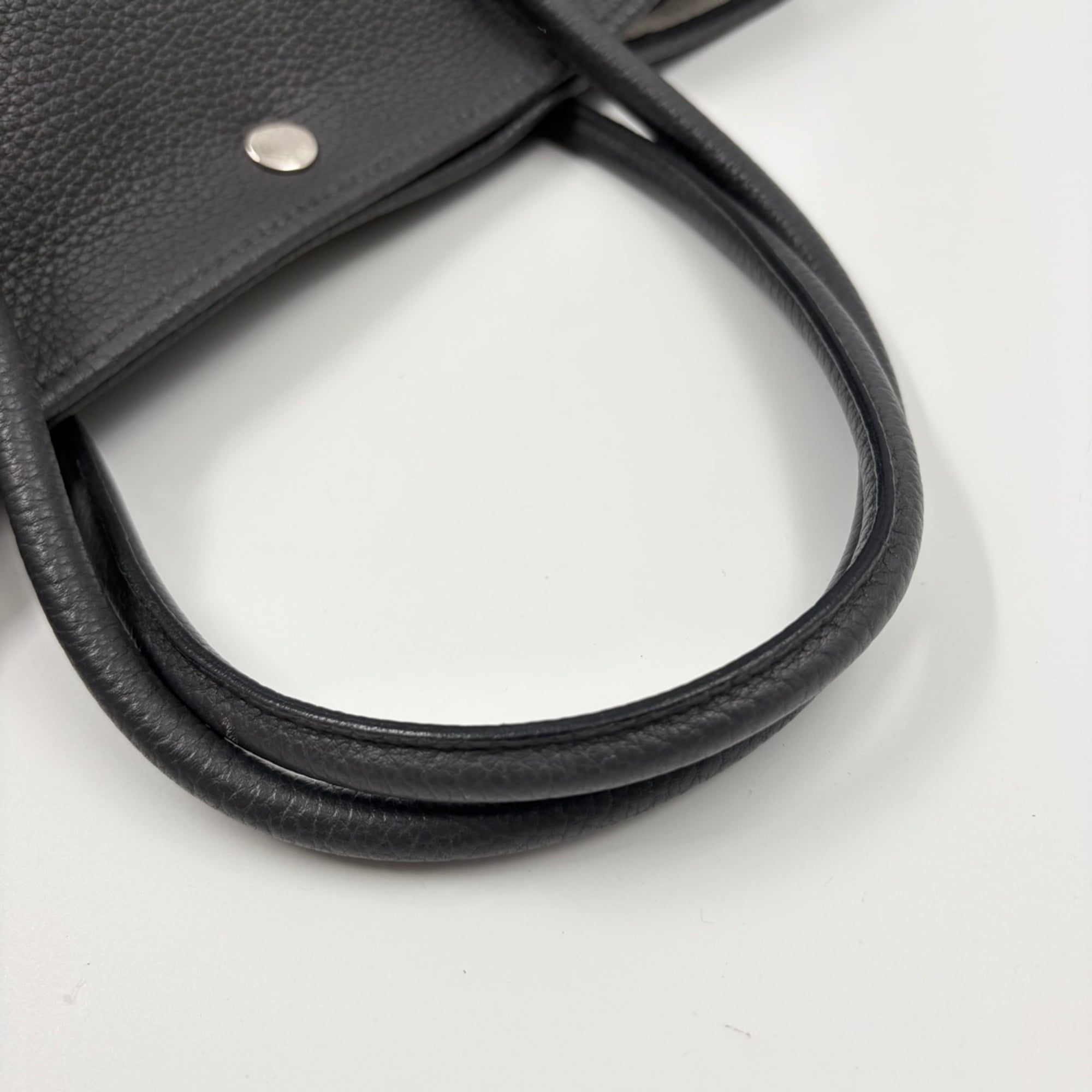 Hermes Garden Gray Handbag (Pre-Owned)