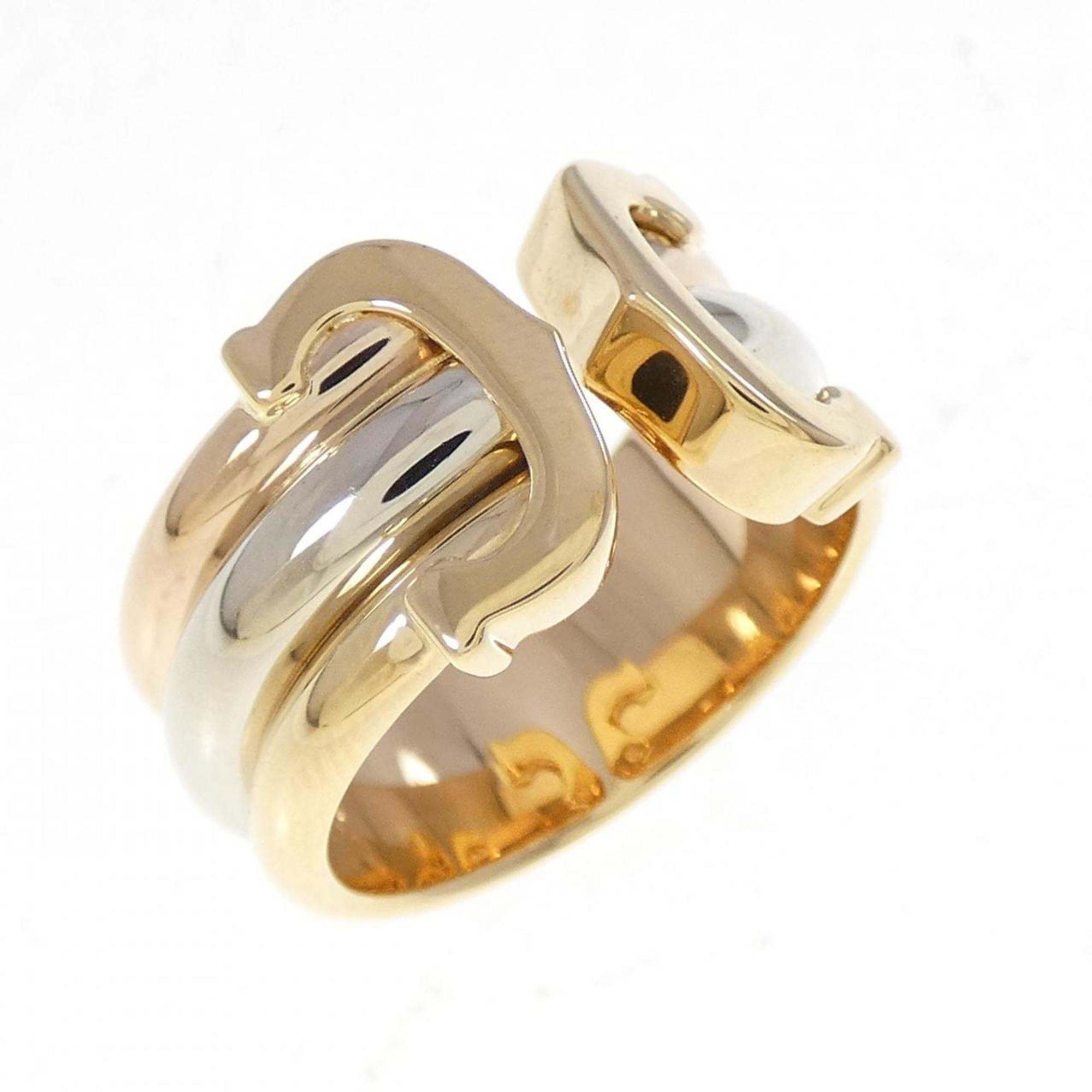 Cartier Yellow Gold (18K) Pink Gold (18K) White Gold (18K) Band Ring (Pre-Owned)