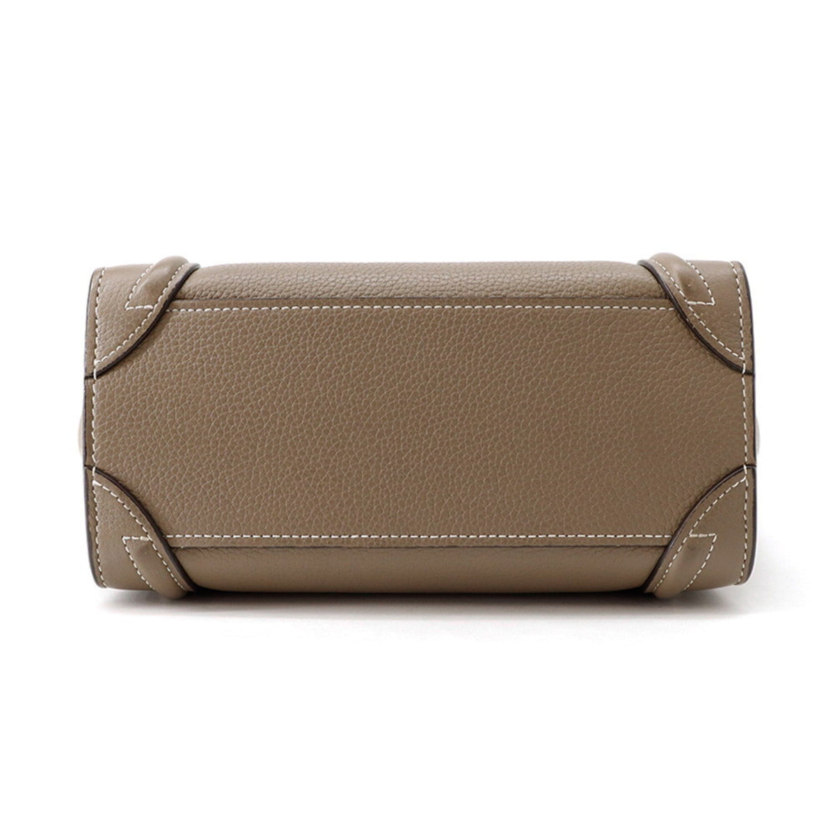 Celine Luggage Grayish Leather Handbag Shoulder Bag (Pre-Owned)