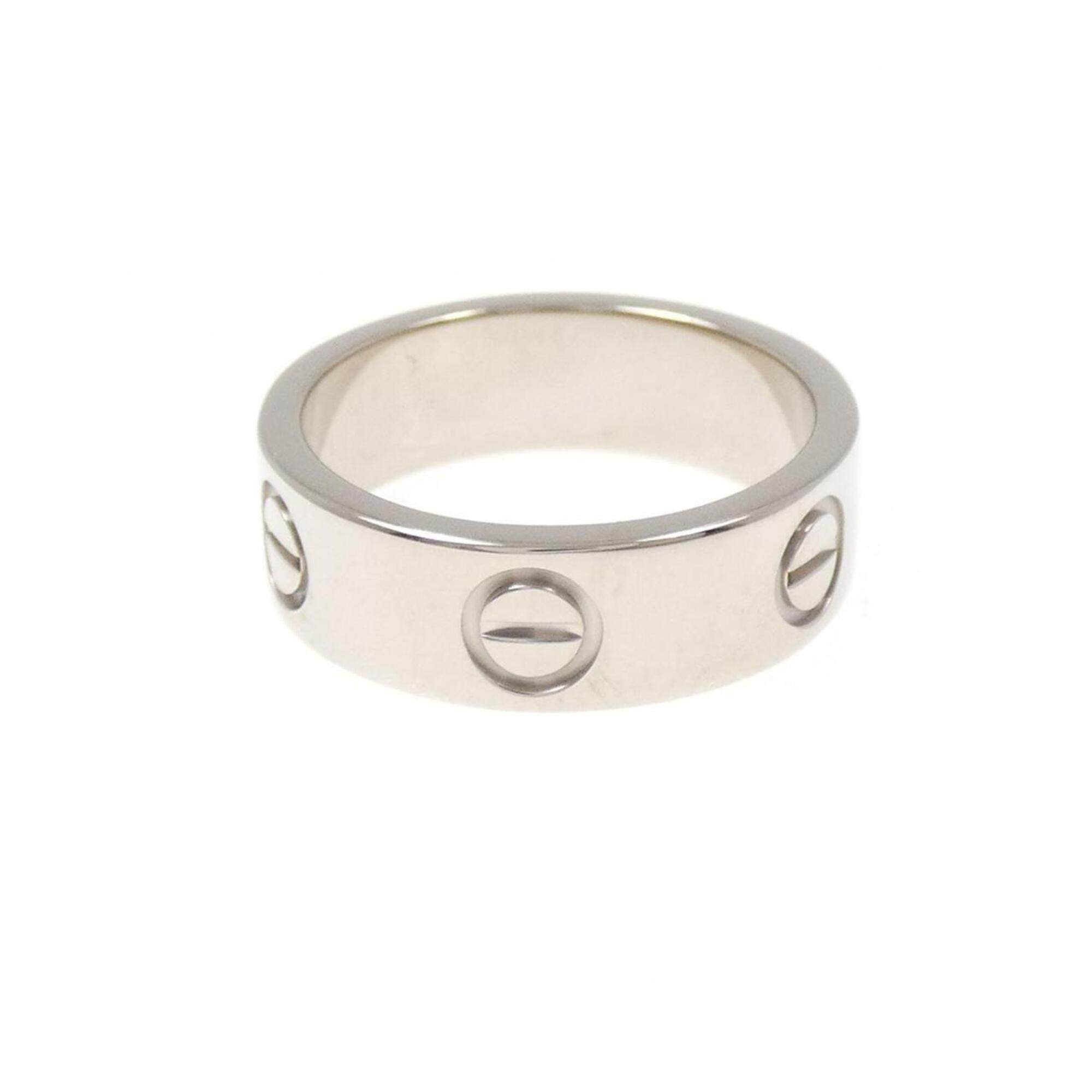 Cartier White Gold White Gold (18K) Band Ring (Pre-Owned)
