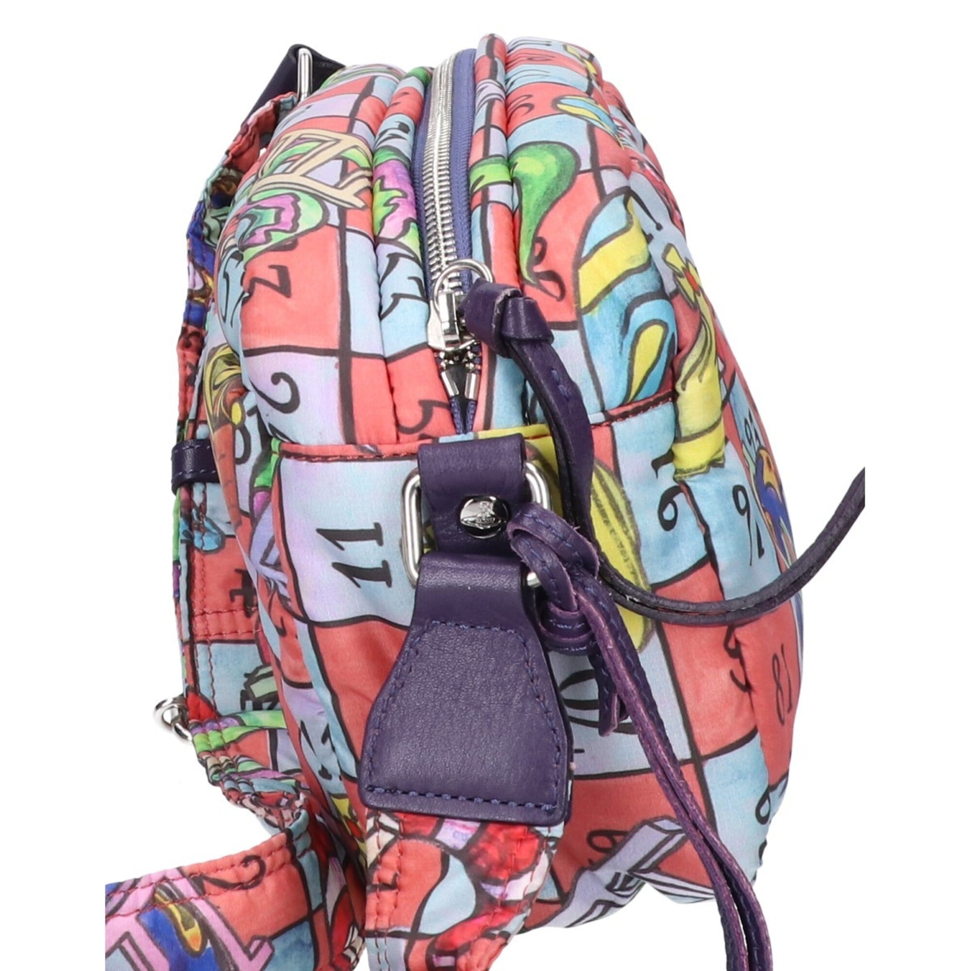 Vivienne Westwood Multi-Color Nylon Shoulder Bag (Pre-Owned)