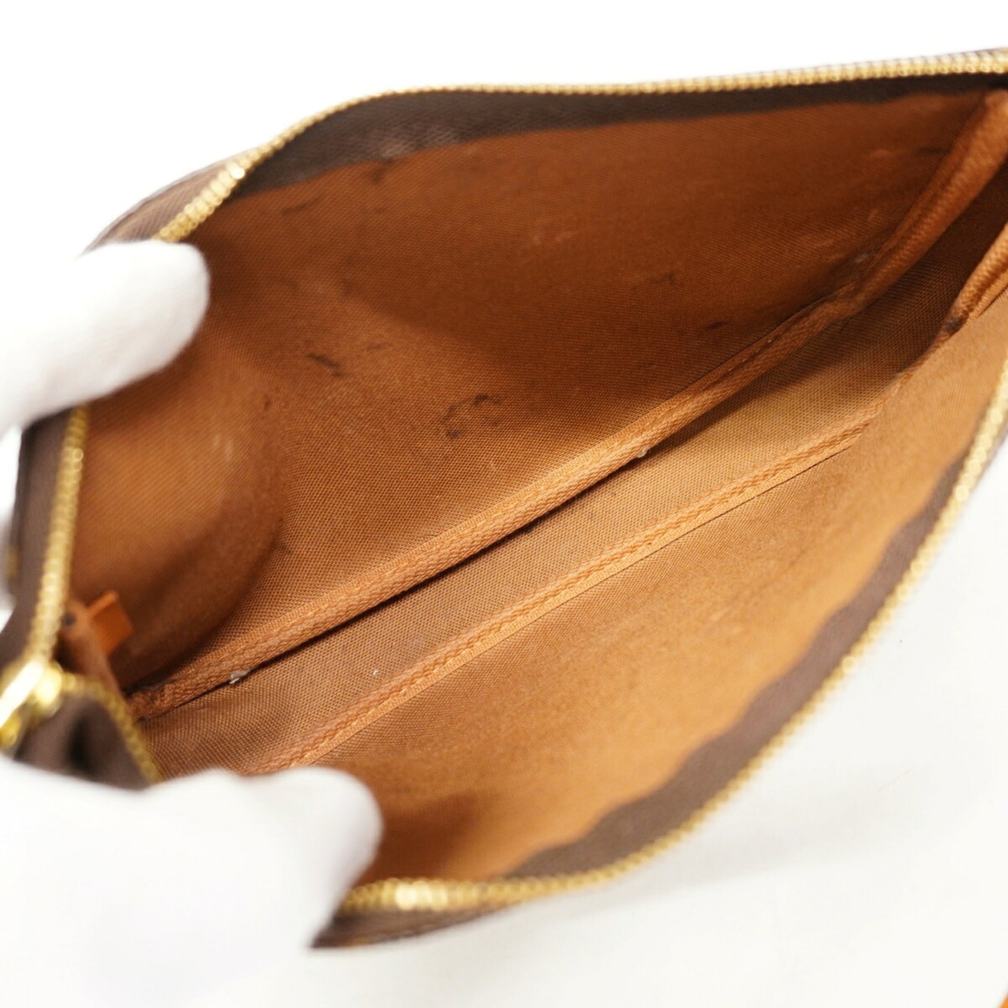 Louis Vuitton Brown Pouch (Pre-Owned)