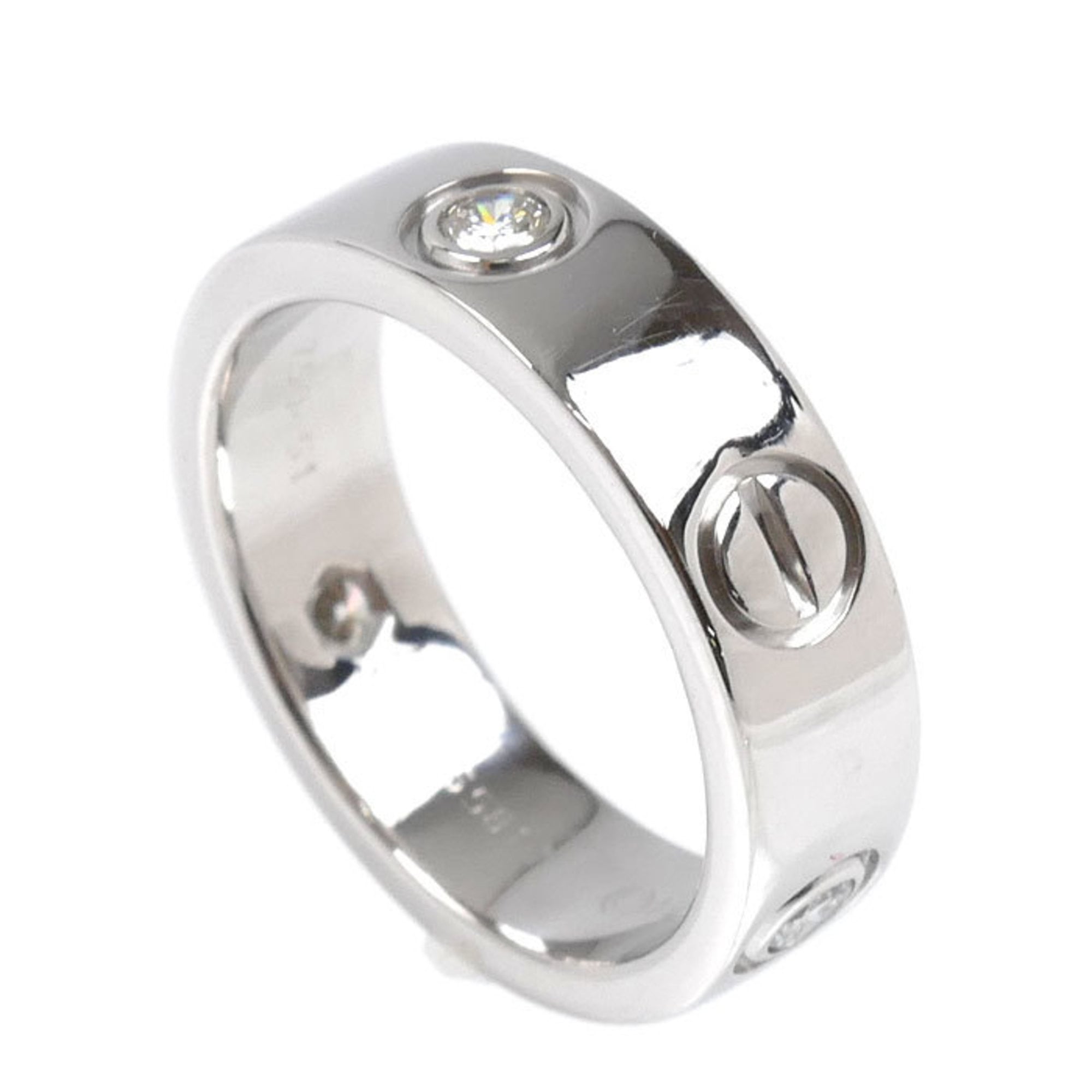 Cartier White Gold (18K) Band Ring (Pre-Owned)