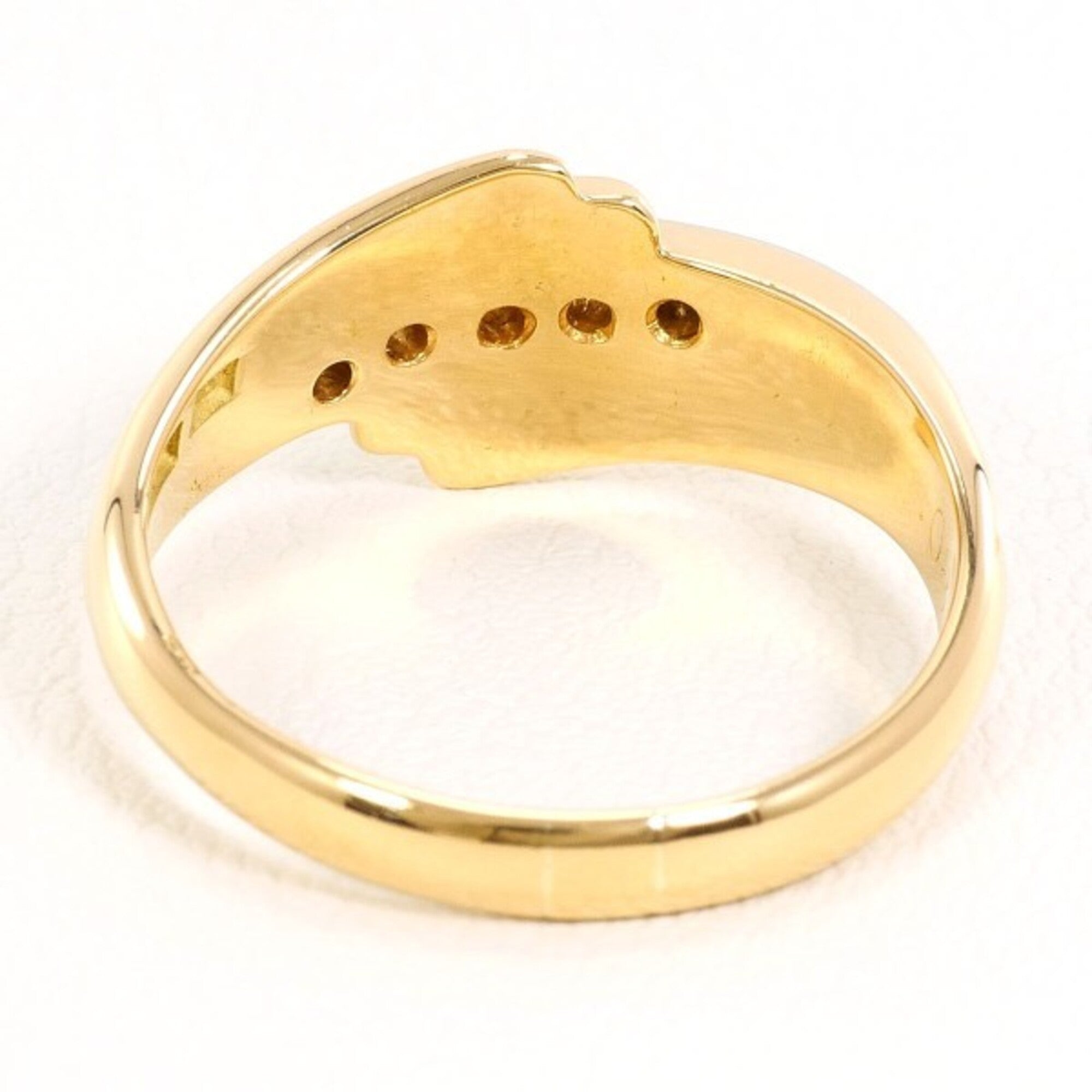 Unbranded Yellow Gold Yellow Gold (18K) Platinum 900 Band Ring (Pre-Owned)
