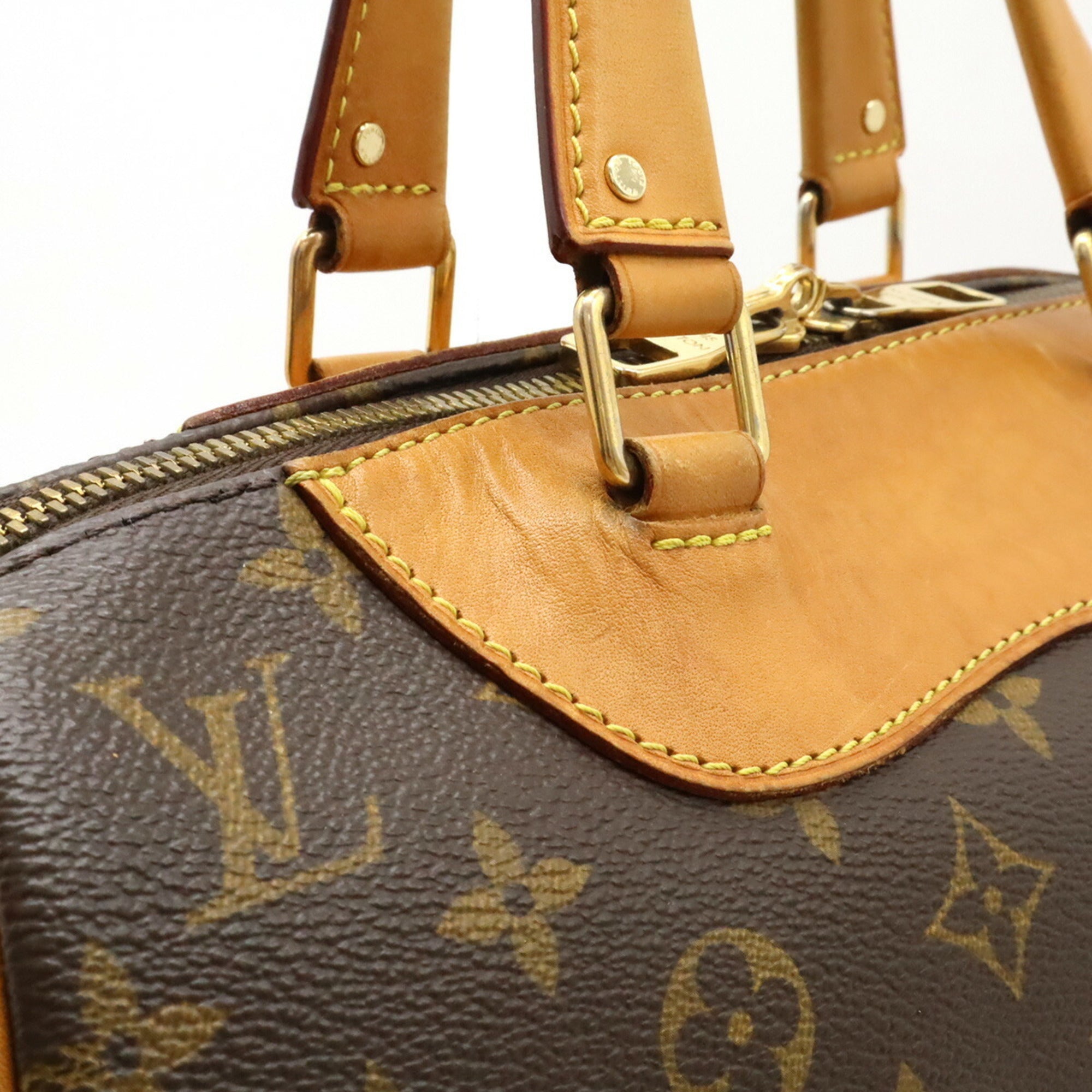 Louis Vuitton Brown Monogram Monogram Handbag Shoulder Bag Tote Bag (Pre-Owned)