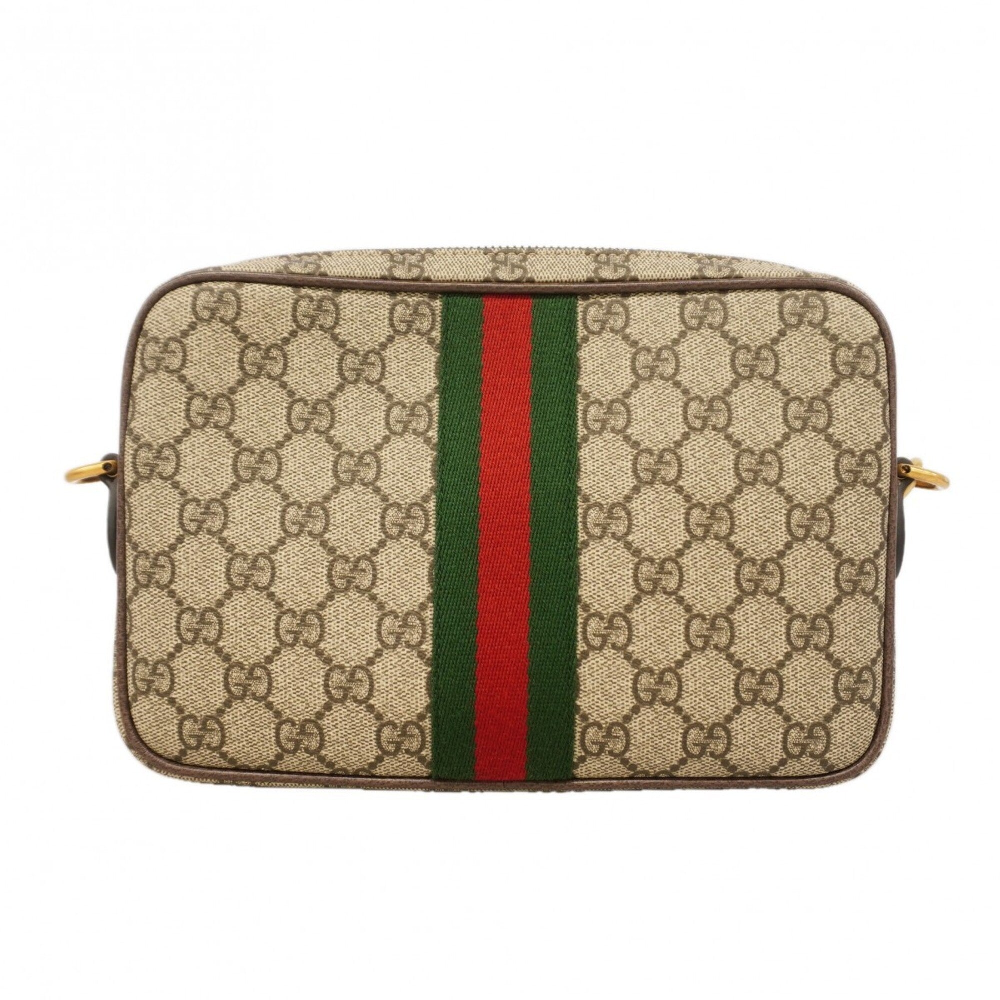 Gucci Brown Pvc Shoulder Bag (Pre-Owned)