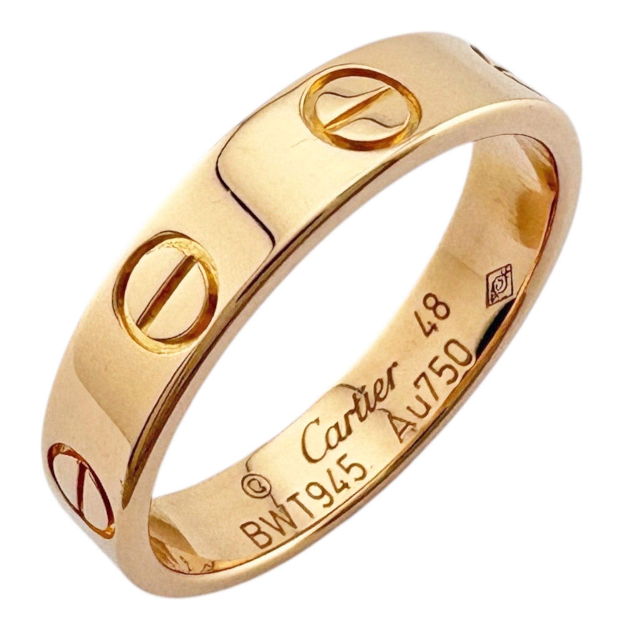 Cartier Pink Gold Pink Gold (18K) Band Ring (Pre-Owned)