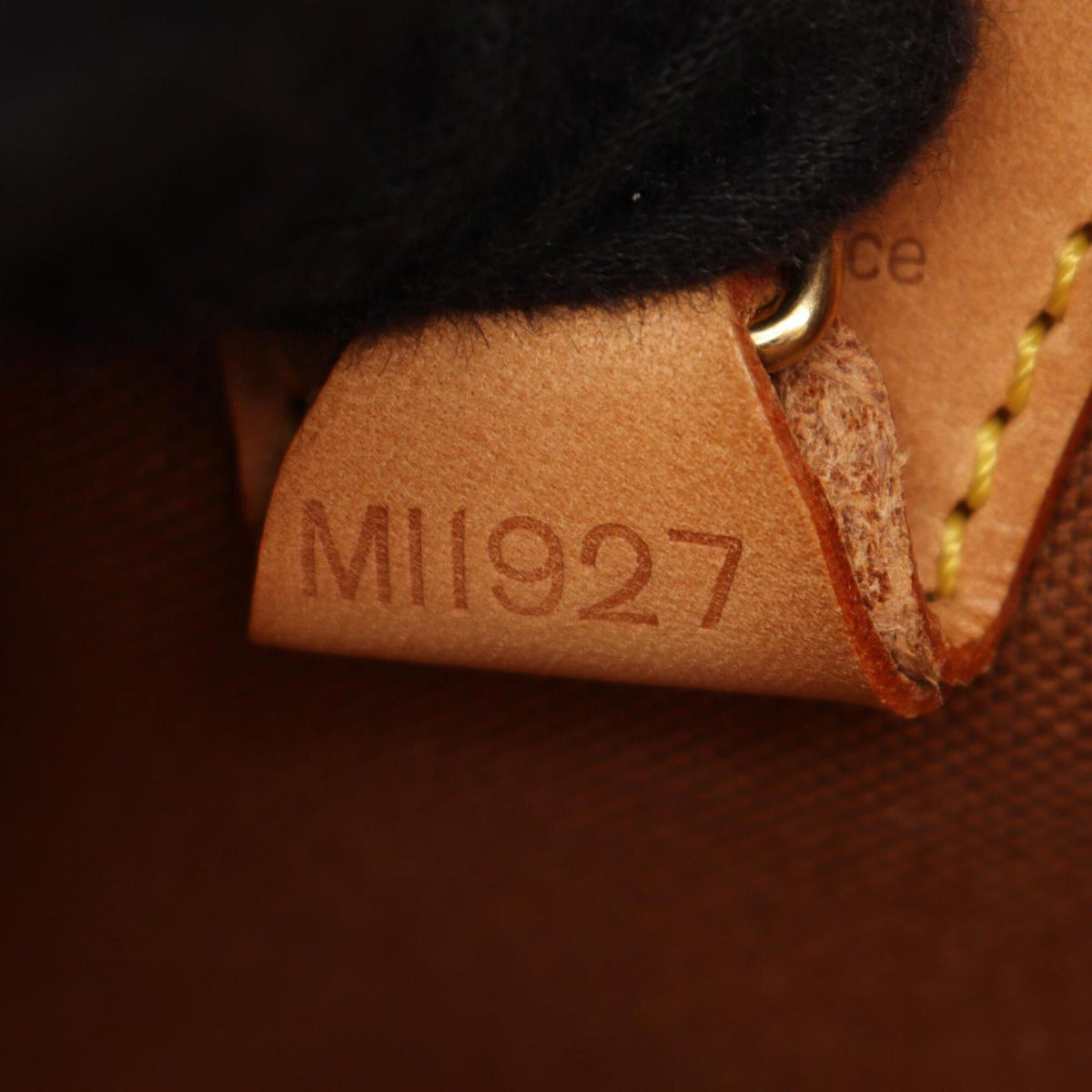 Louis Vuitton Brown Coated Canvas Leather Handbag (Pre-Owned)