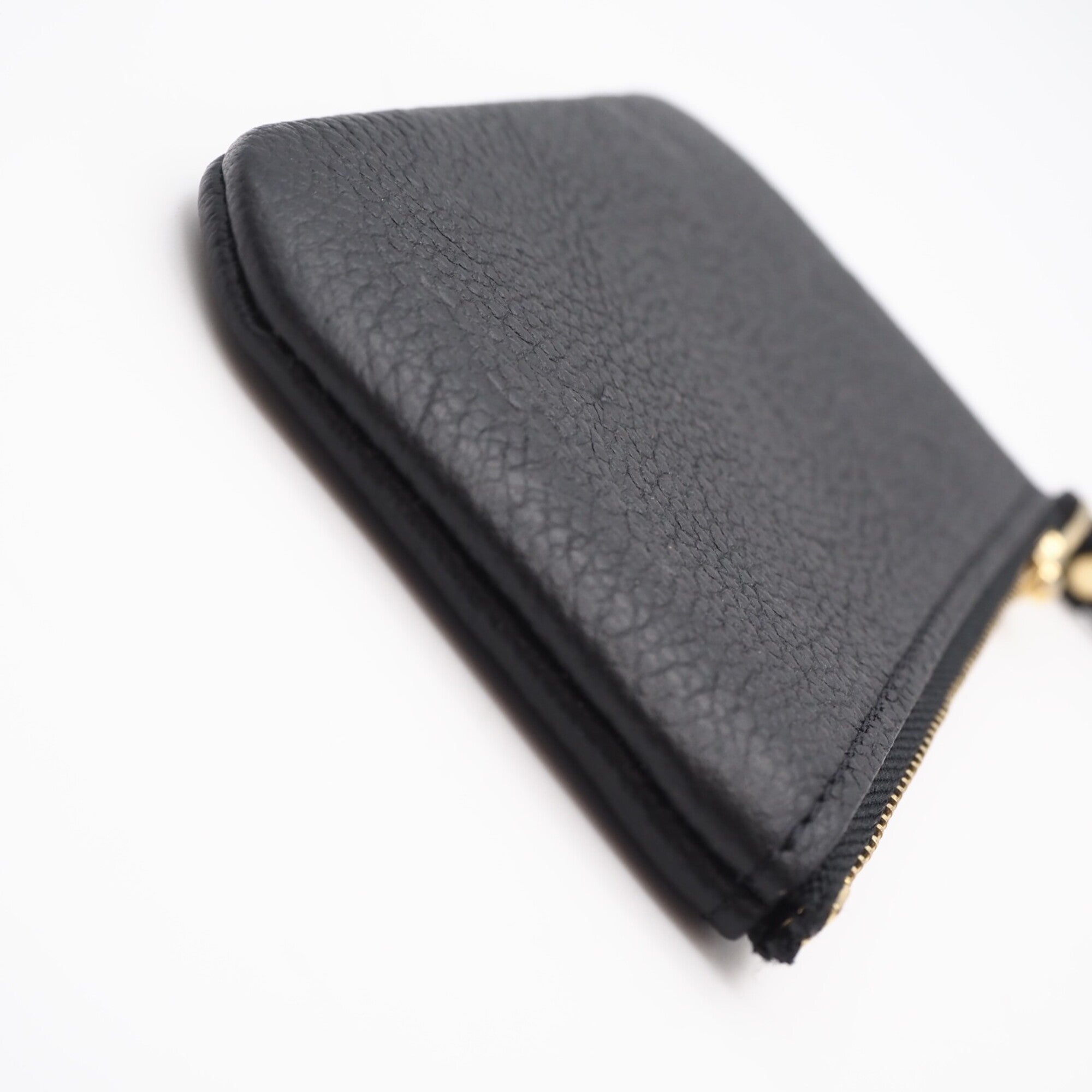 Louis Vuitton Monogram Empreinte Black Noir Leather Coin Purse/Coin Case (Pre-Owned)