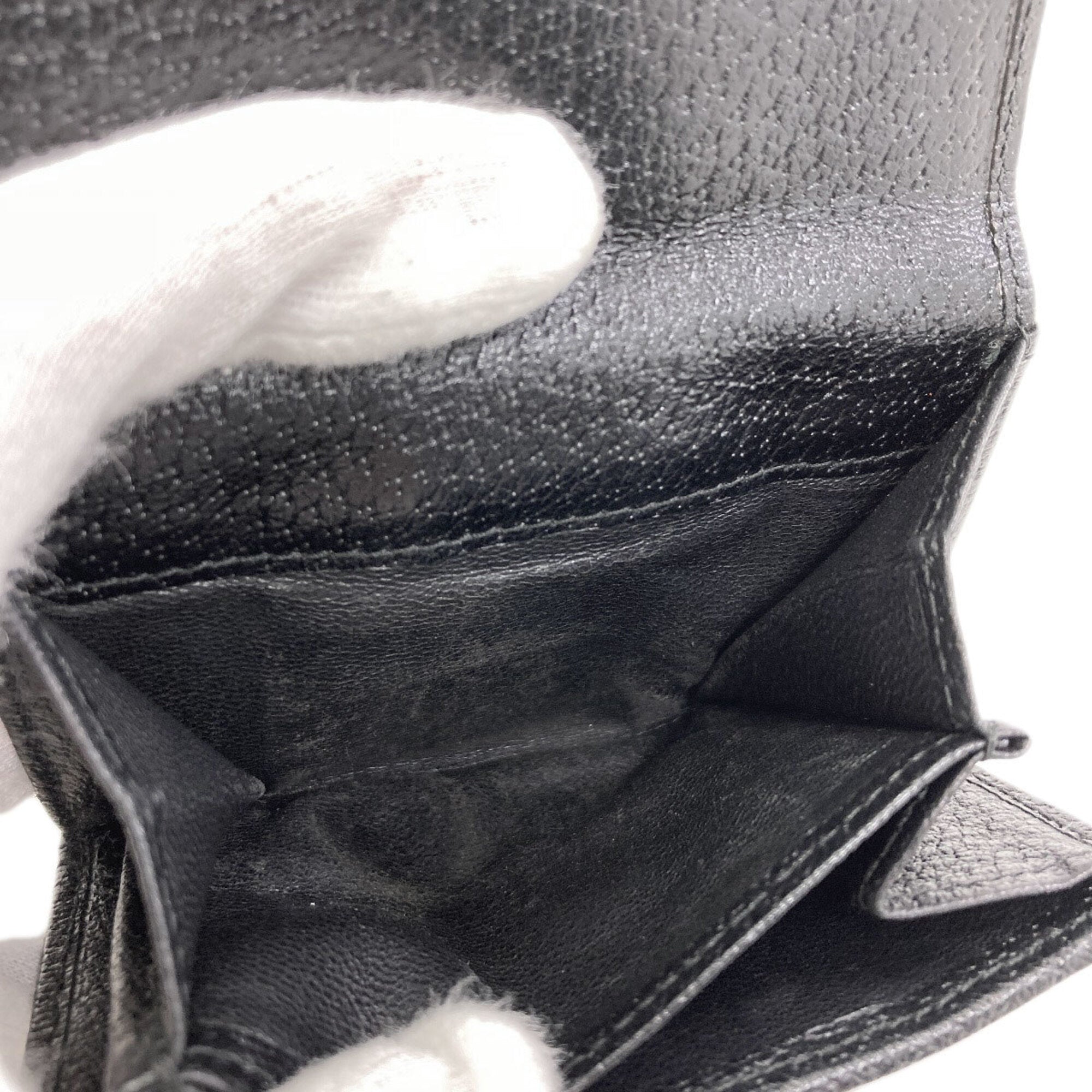 Gucci Black Canvas Wallet (Bi-Fold) (Pre-Owned)
