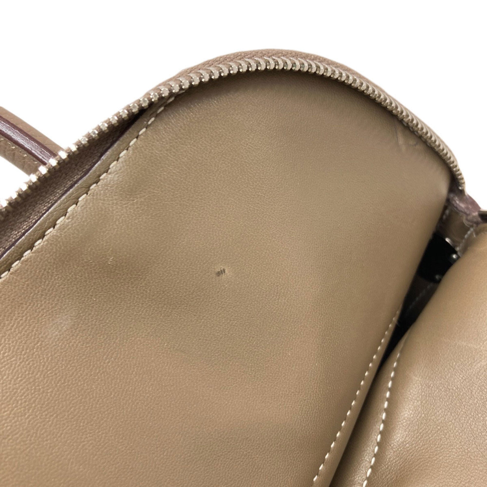 Hermes Bolide Etoupe Gray Handbag (Pre-Owned)