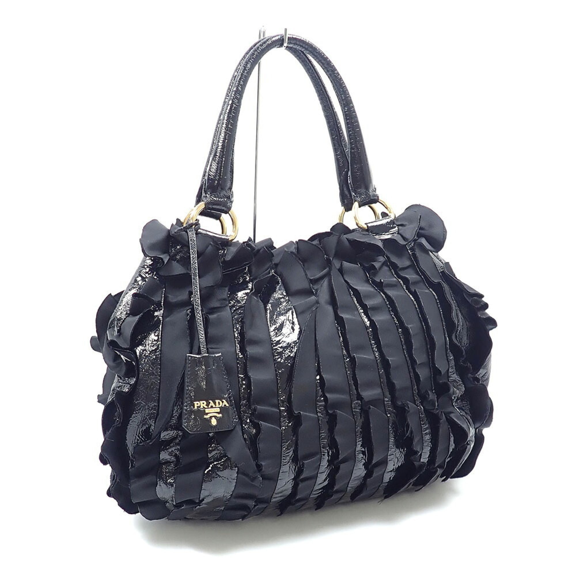 Prada Black Nylon Handbag (Pre-Owned)