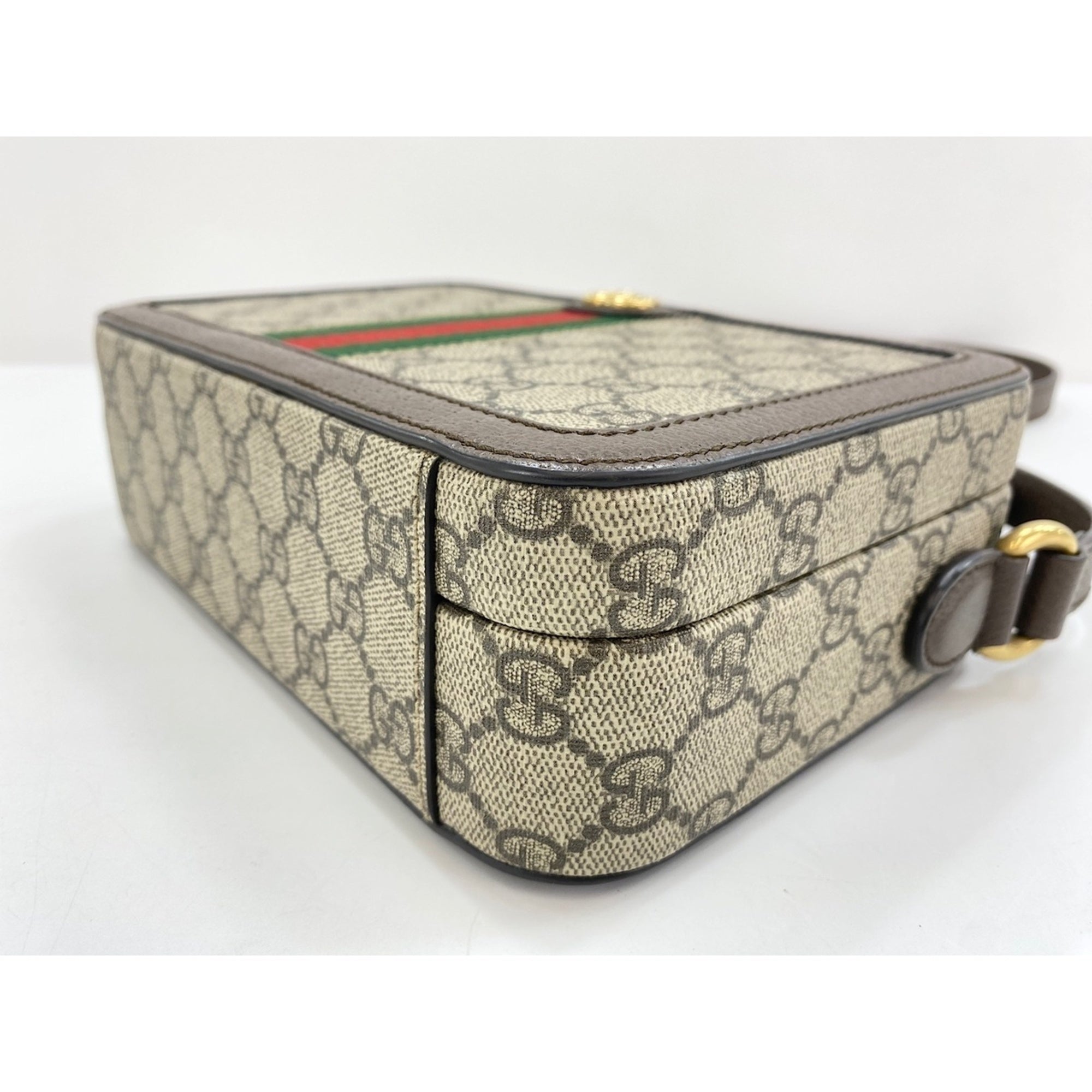 Gucci Ophidia Beige Shoulder Bag (Pre-Owned)