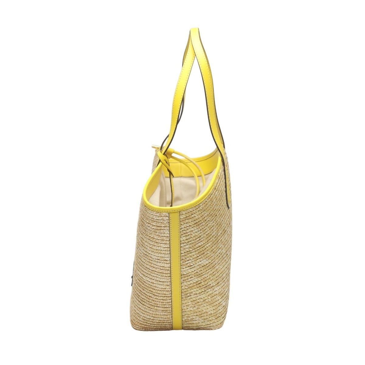 Michael Kors Yellow Straw Handbag (Pre-Owned)