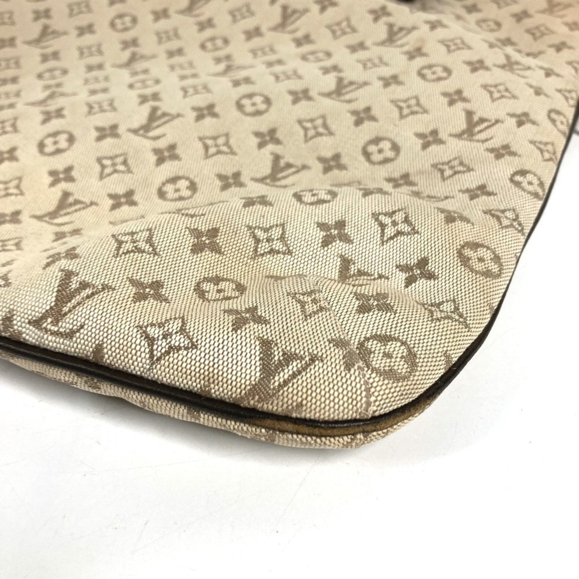 Louis Vuitton Brown Khaki Monogram Mini Handbag Tote Bag (Pre-Owned)