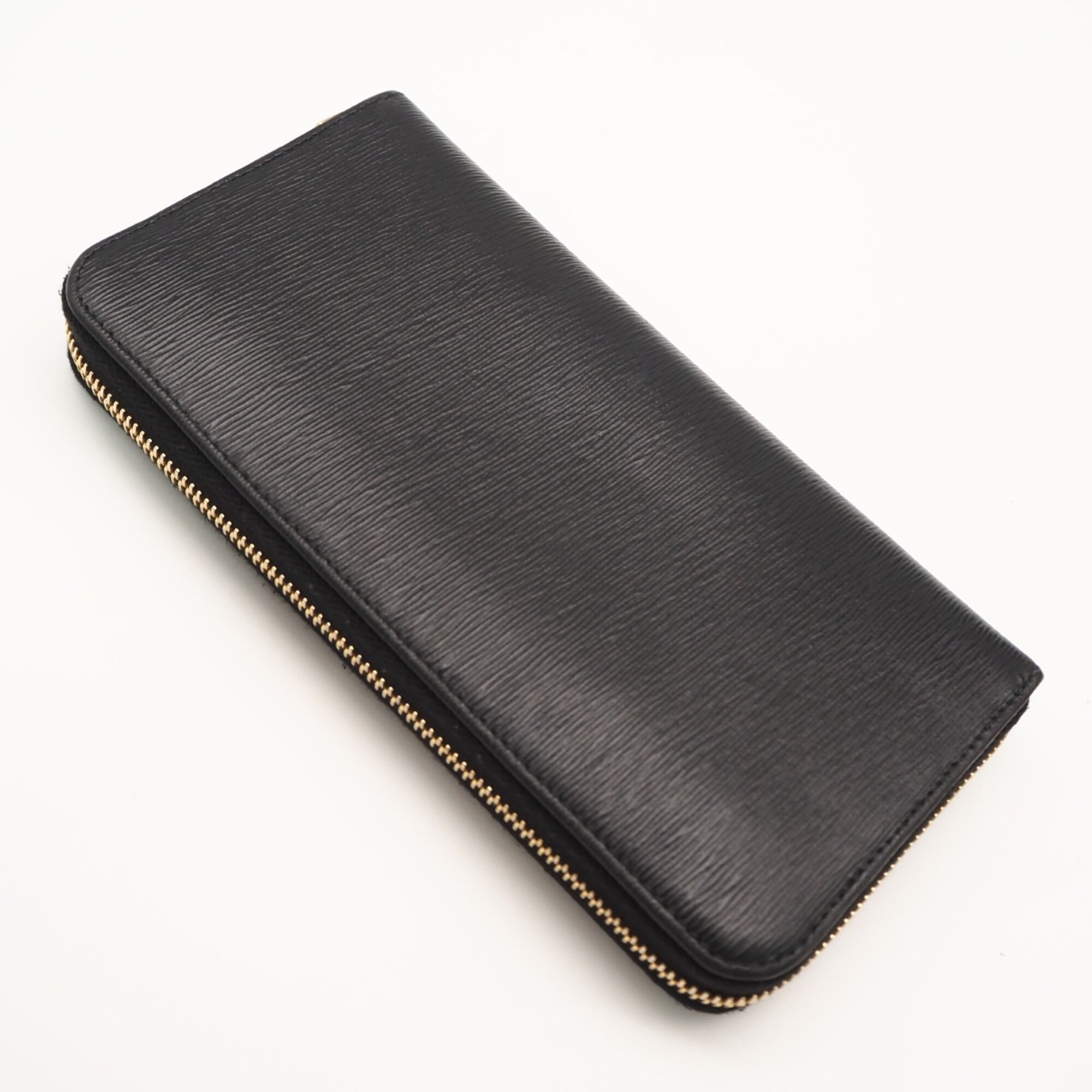 Prada Black Long Wallet (Bi-Fold) (Pre-Owned)