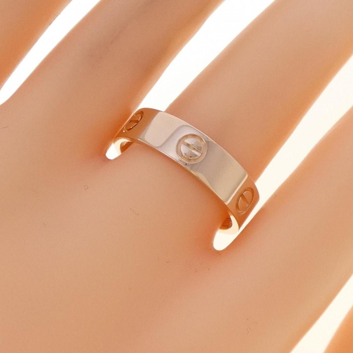 Cartier Pink Gold (18K) Band Ring (Pre-Owned)