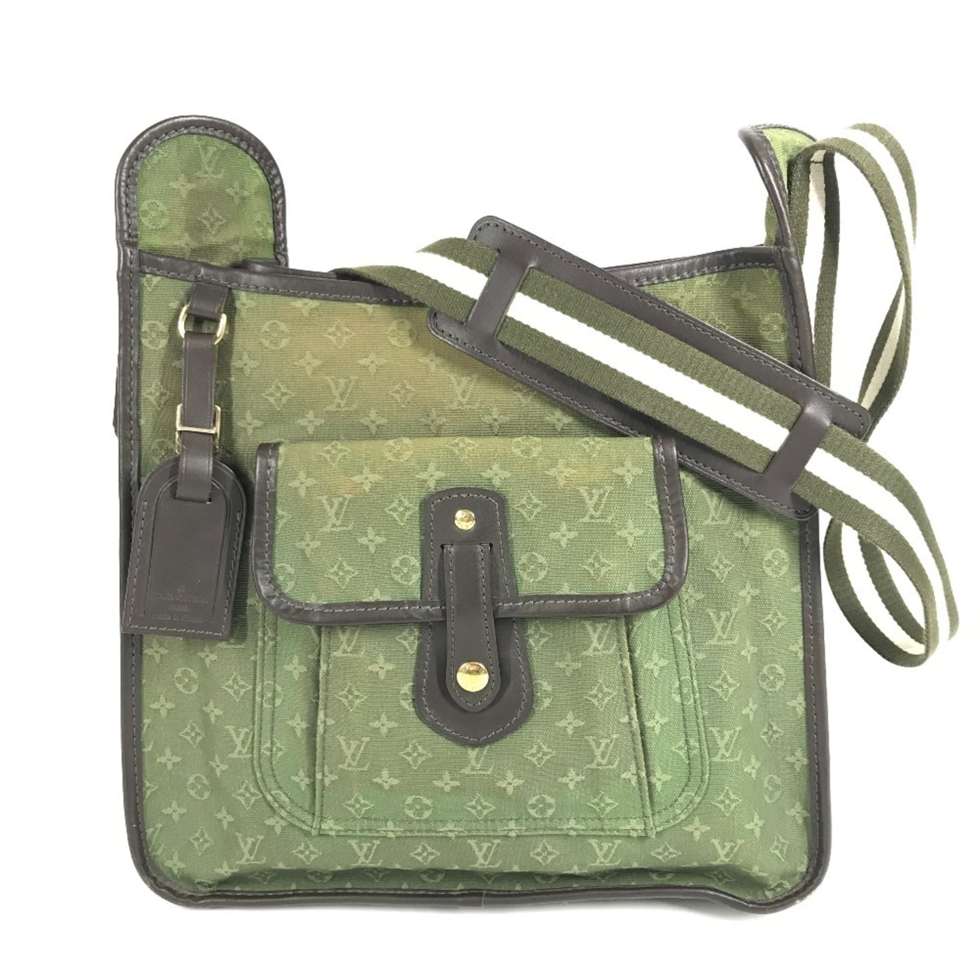 Louis Vuitton Khaki Monogram Mini Shoulder Bag (Pre-Owned)