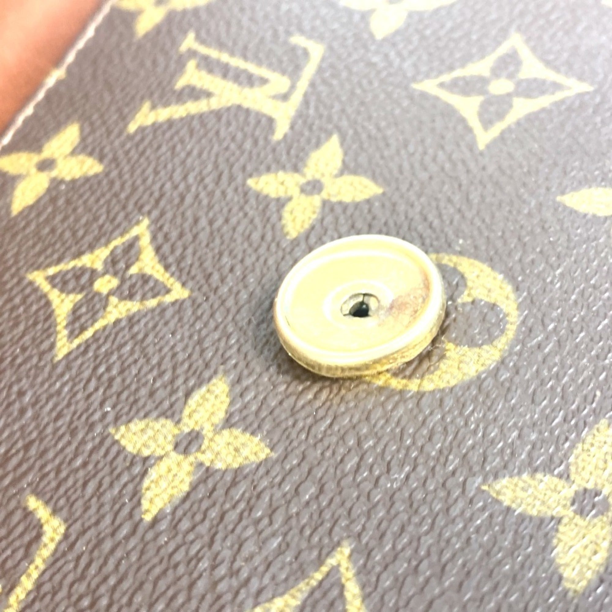 Louis Vuitton Brown Monogram Monogram Clutch Bag Pochette Pouch (Pre-Owned)