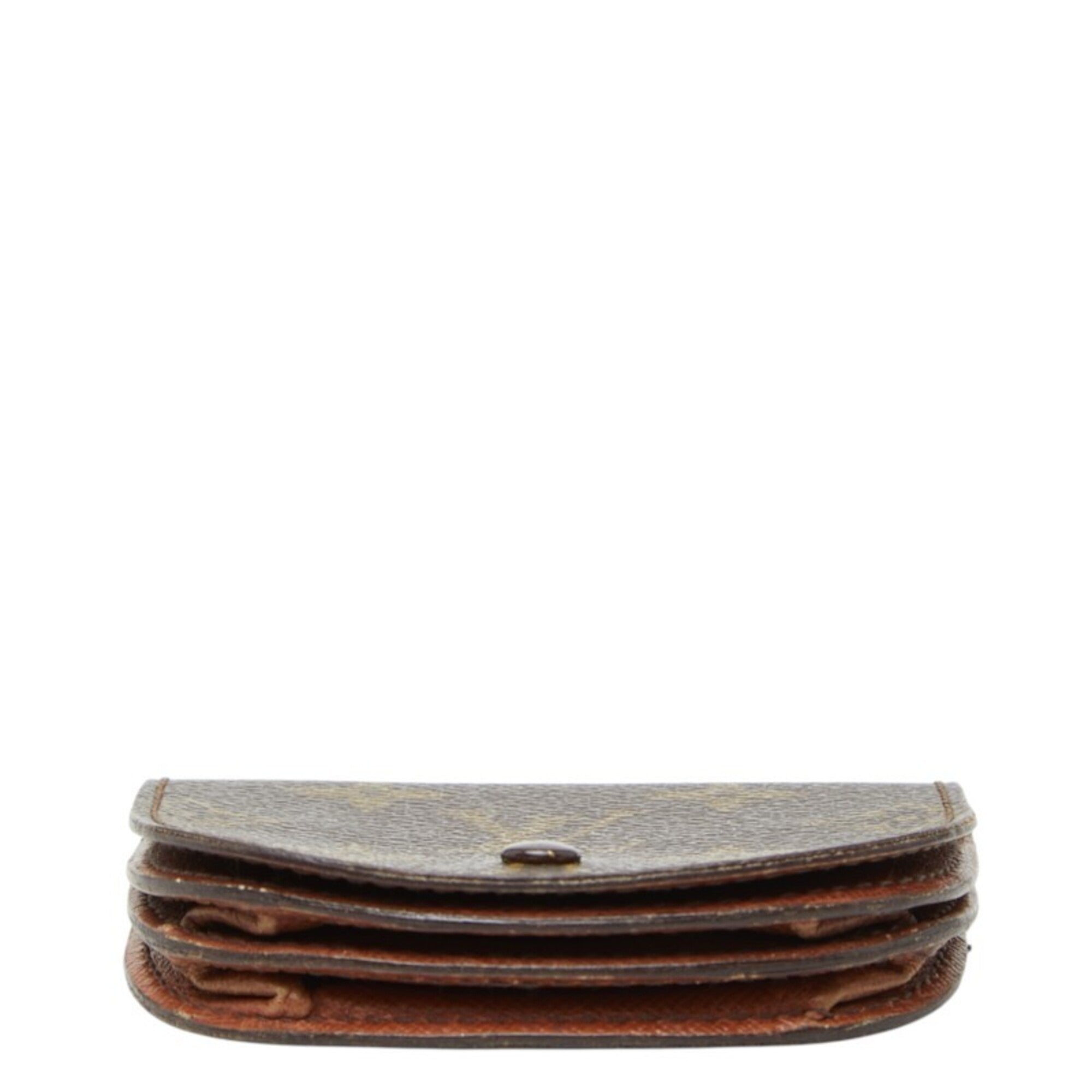 Louis Vuitton Brown Monogram Pvc Leather Coin Purse/Coin Case (Pre-Owned)