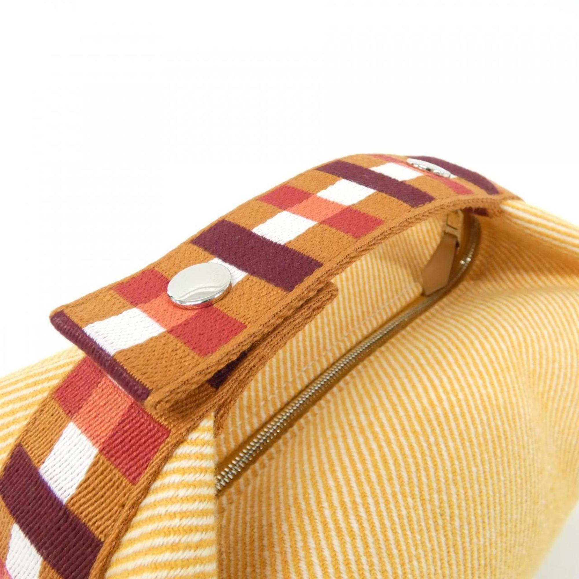 Hermes Fauve Wool Handbag Pouch (Pre-Owned)