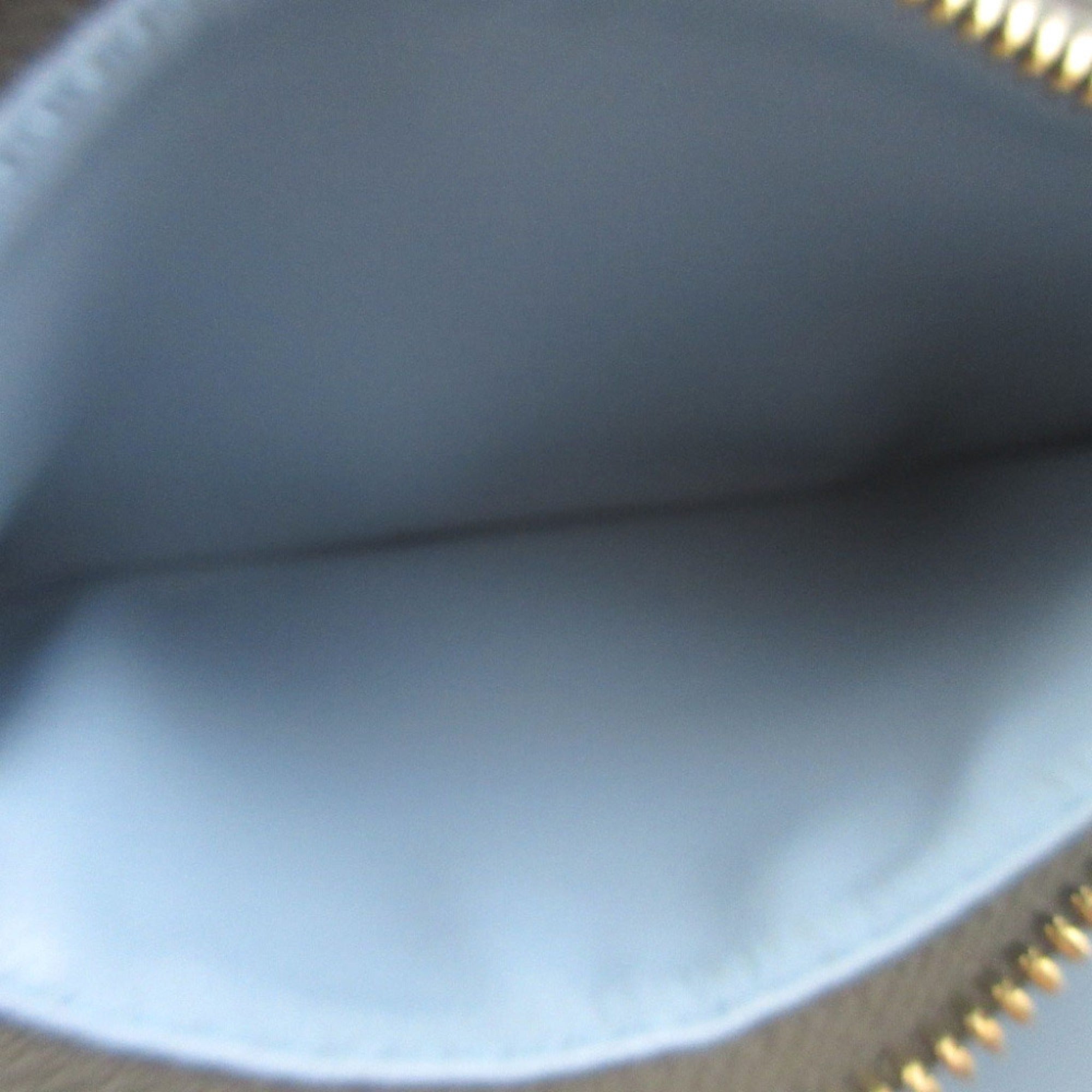 Bottega Veneta Khaki Light Blue Leather Wallet (Bi-Fold) (Pre-Owned)
