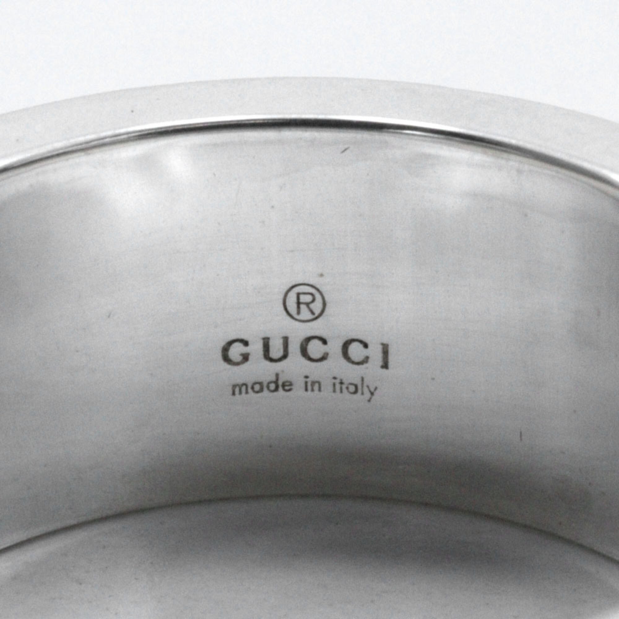Gucci Silver 925 Band Ring (Pre-Owned)