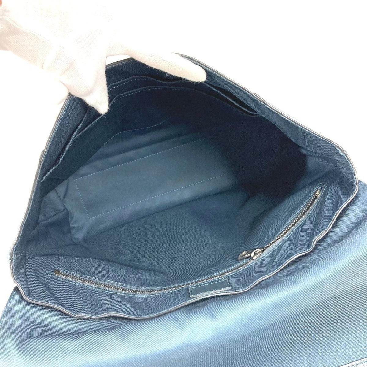 Louis Vuitton Galle Navy Damier Infini Handbag Shoulder Bag Tote Bag (Pre-Owned)