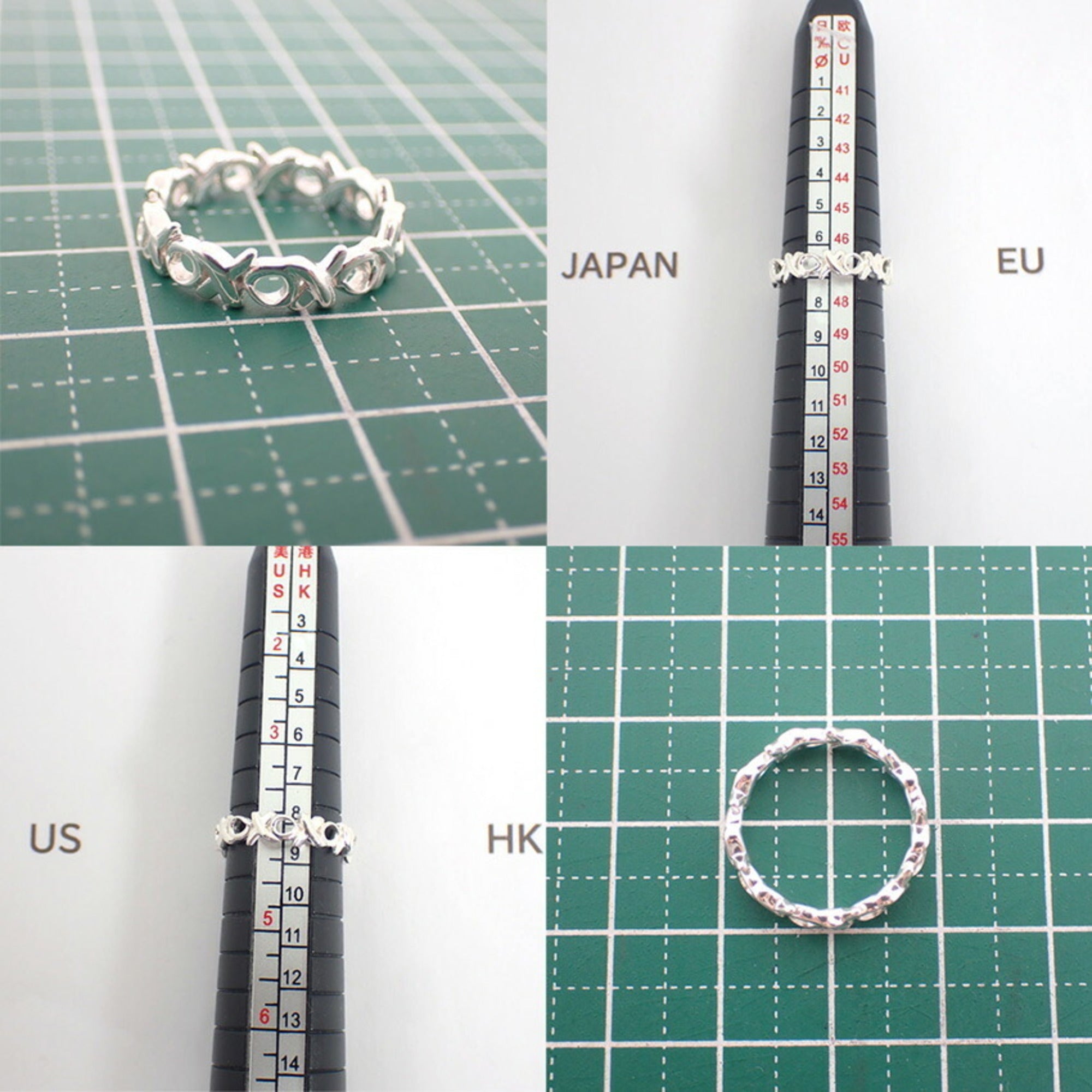 Tiffany Sterling Silver 925 Band Ring (Pre-Owned)