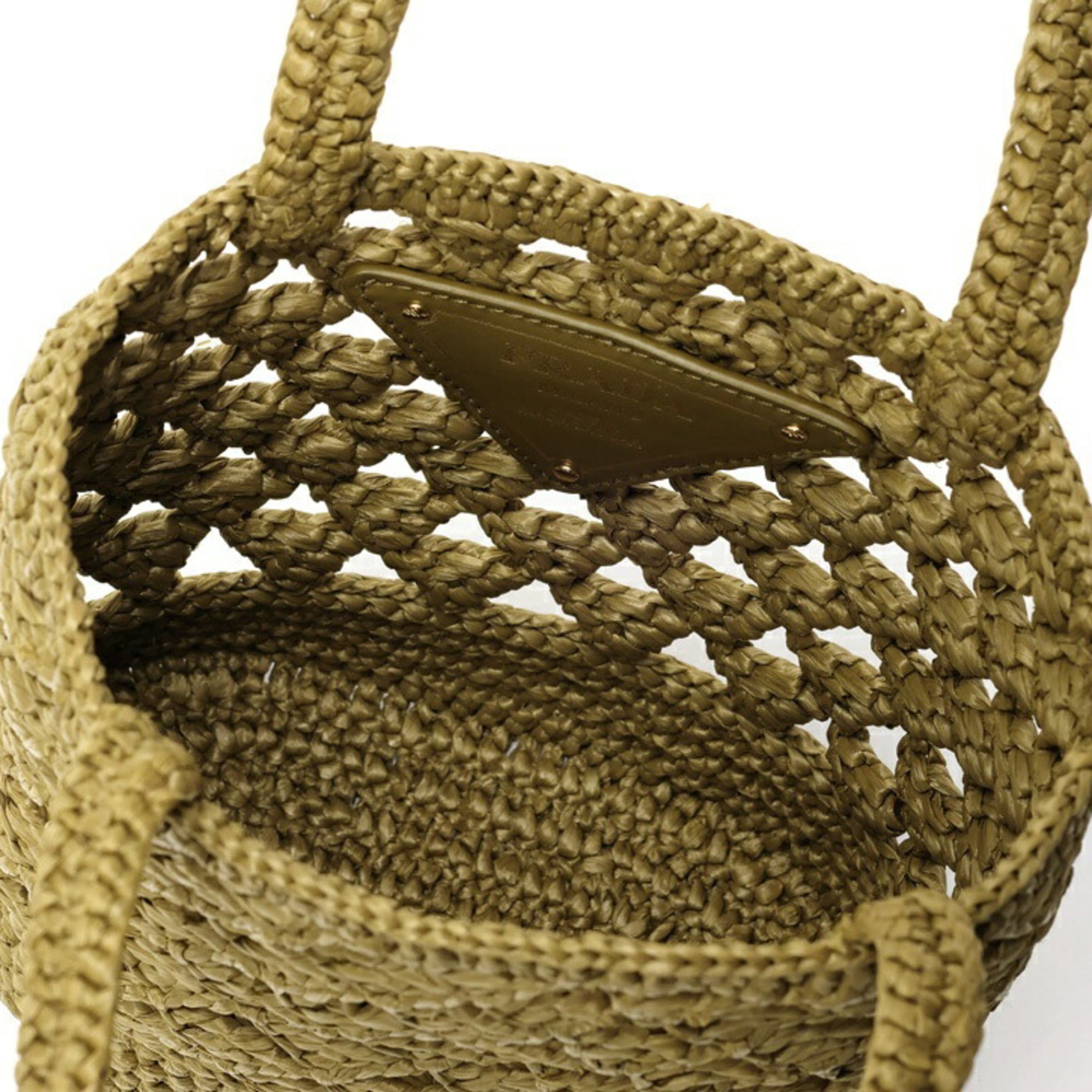Prada Dark Beige Tote Bag (Pre-Owned)