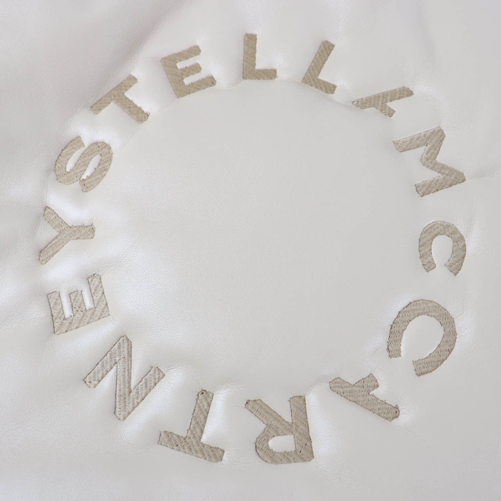 Stella Mccartney Beige Polyester Elastane Nylon Pouch Tote Bag (Pre-Owned)