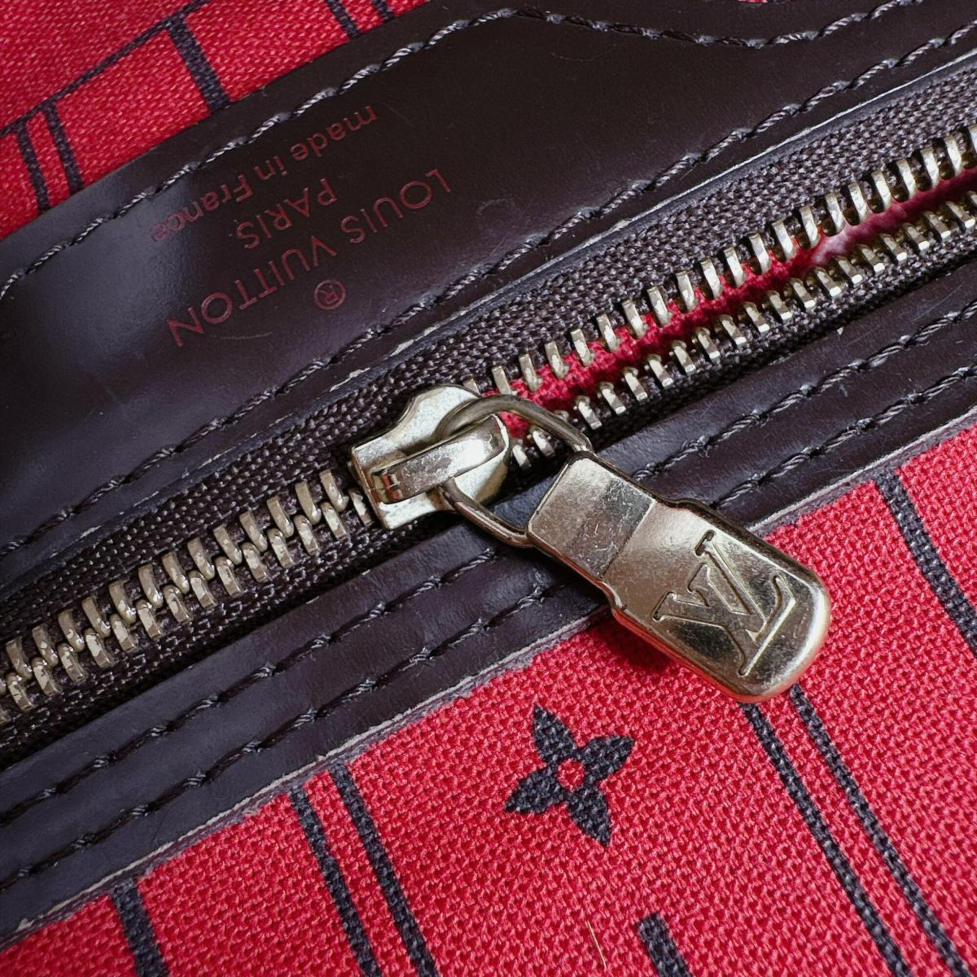 Louis Vuitton Brown Damier Canvas Tote Bag (Pre-Owned)