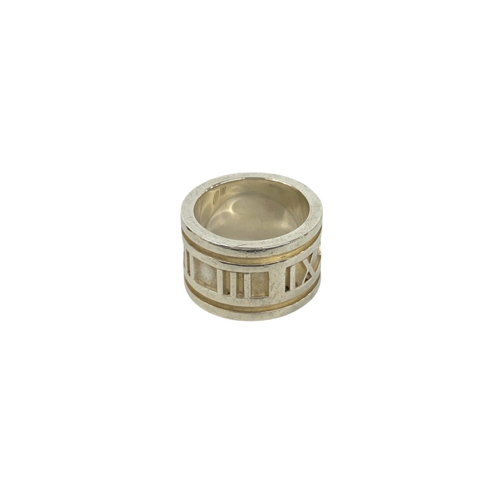 Tiffany Silver Silver 925 Band Ring (Pre-Owned)