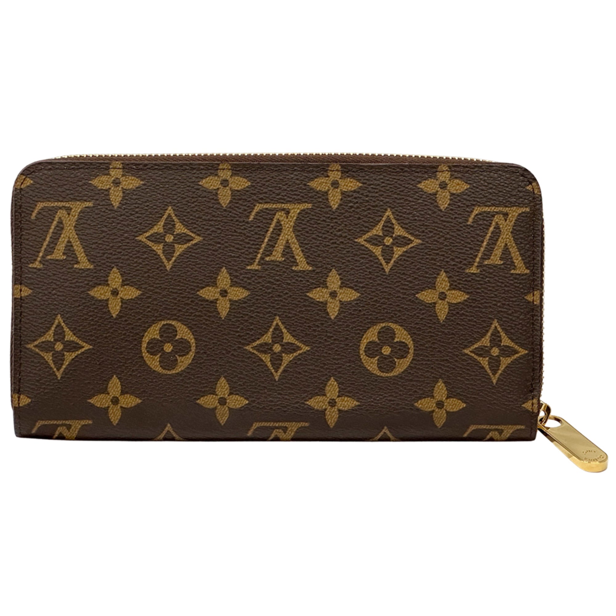 Louis Vuitton Brown Monogram Monogram Long Bill Wallet (Bi-Fold) (Pre-Owned)