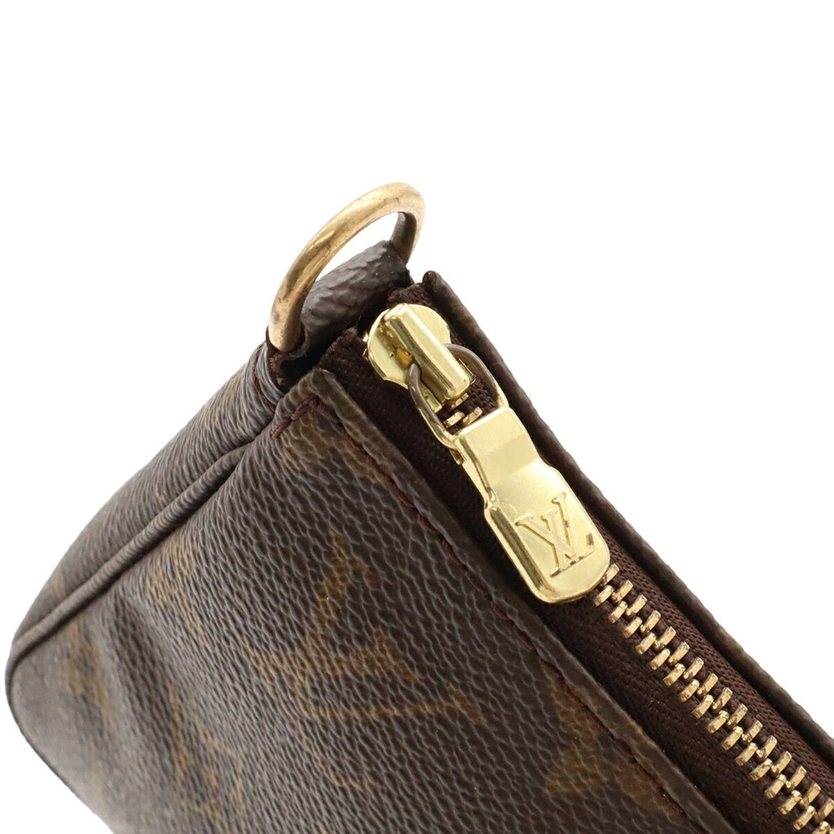 Louis Vuitton Brown Monogram Monogram Handbag Pochette Pouch (Pre-Owned)