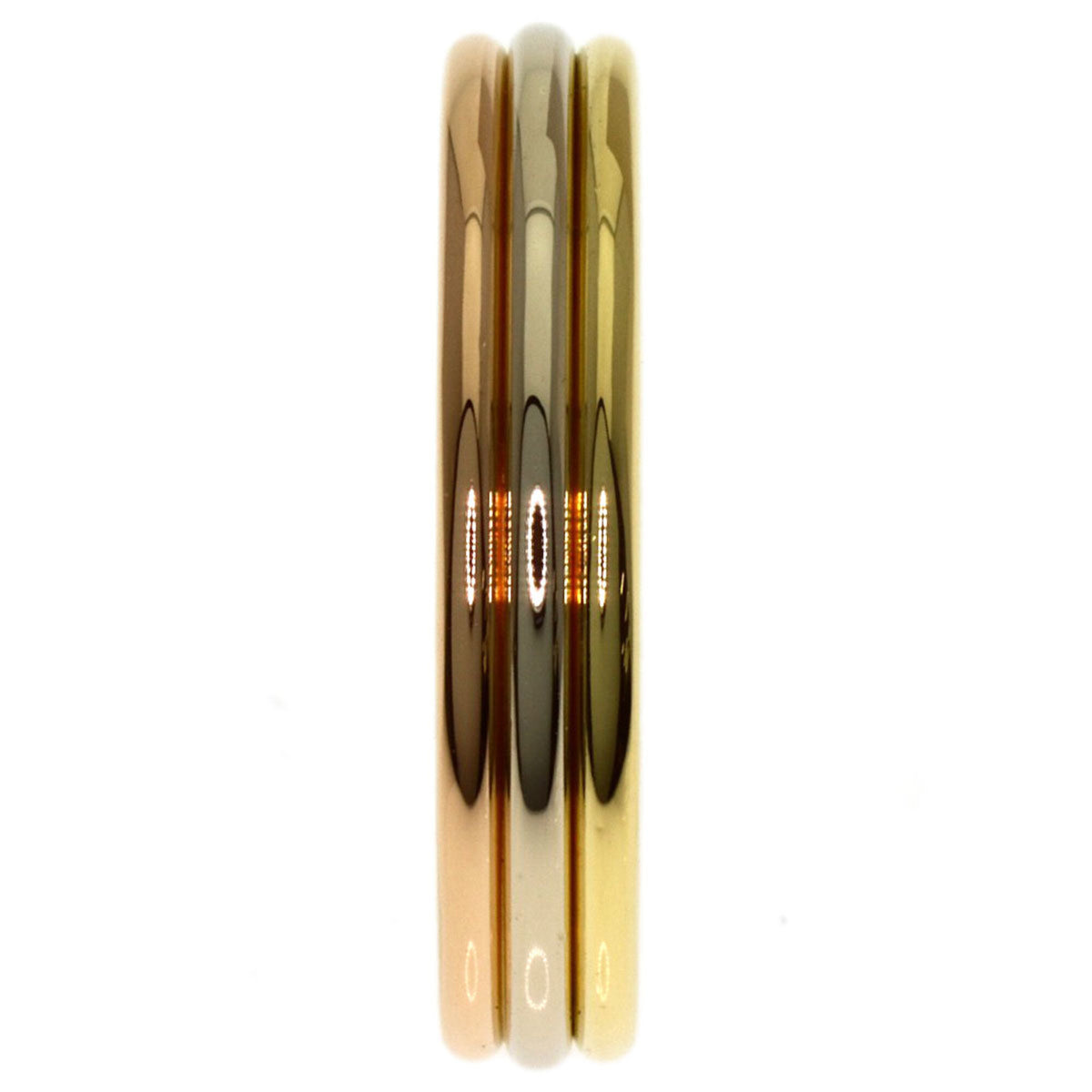 Cartier Yellow Gold (18K) Pink Gold (18K) White Gold (18K) Band Ring (Pre-Owned)