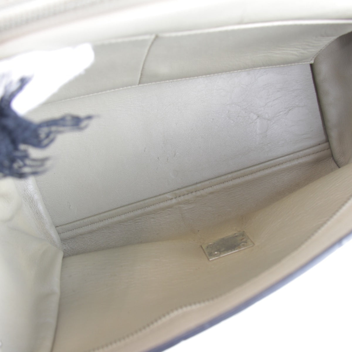 Celine Beige Leather Shoulder Bag (Pre-Owned)
