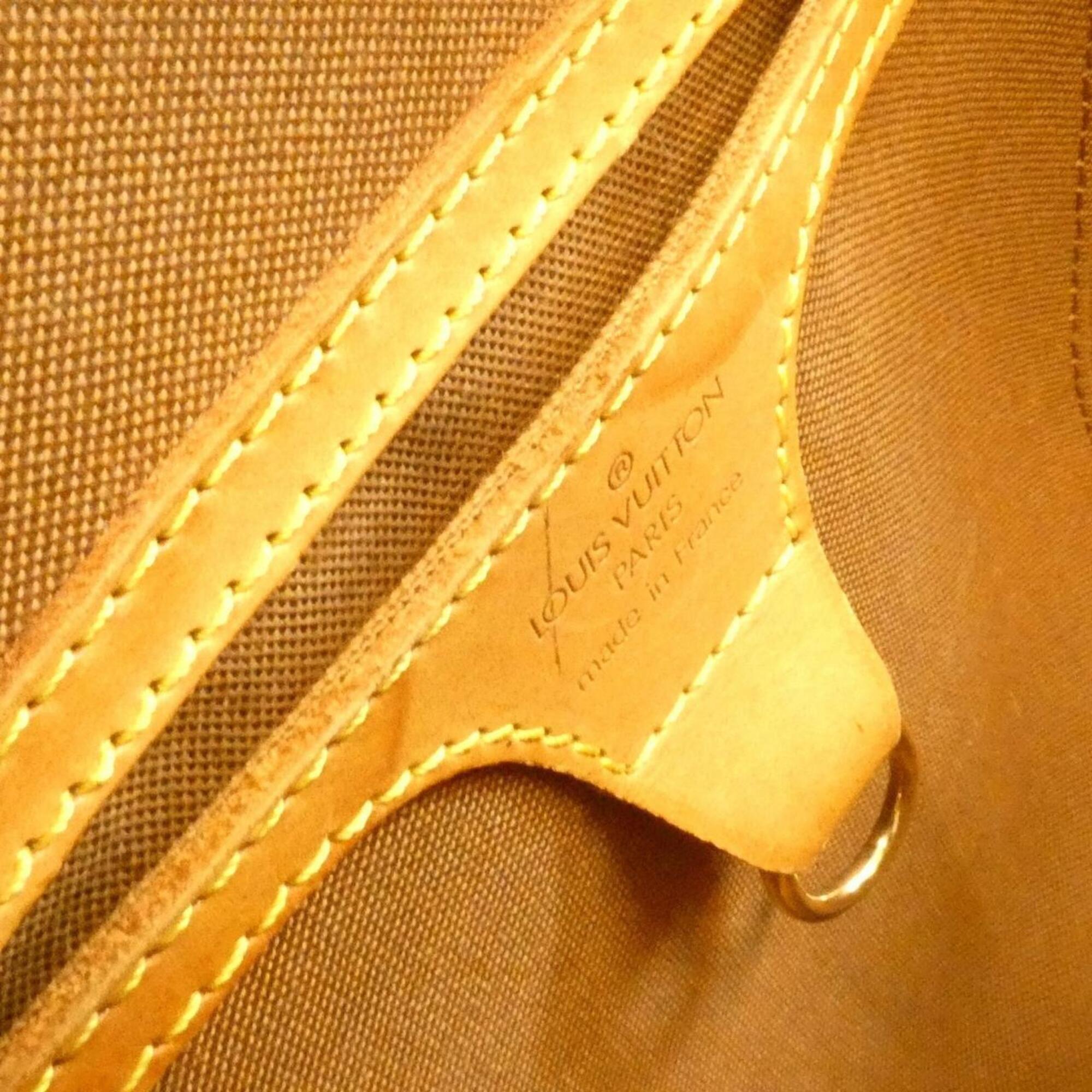 Louis Vuitton Brown Coated Canvas Handbag (Pre-Owned)
