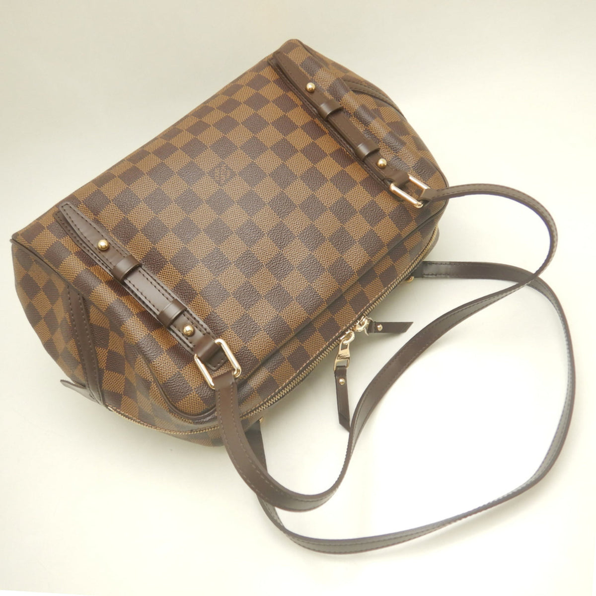 Louis Vuitton Damier Ebene Damier Canvas Shoulder Bag (Pre-Owned)