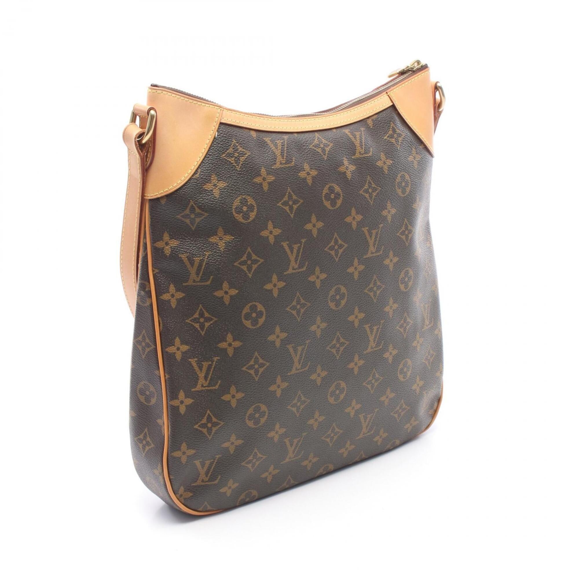 Louis Vuitton Brown Monogram Coated Canvas Handbag Shoulder Bag (Pre-Owned)