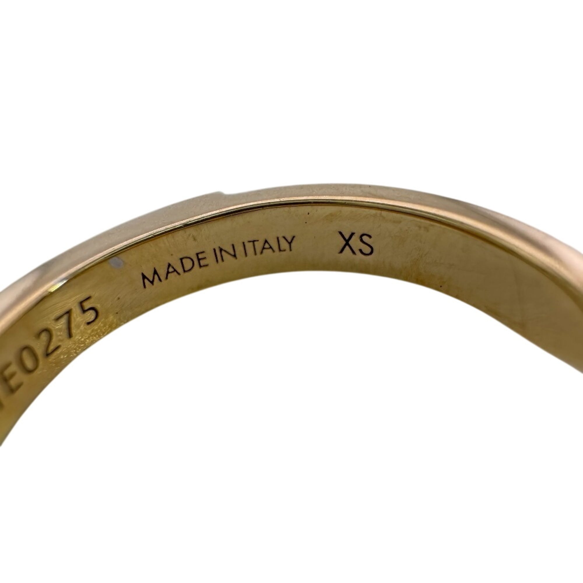 Louis Vuitton Gold Plating Band Ring (Pre-Owned)