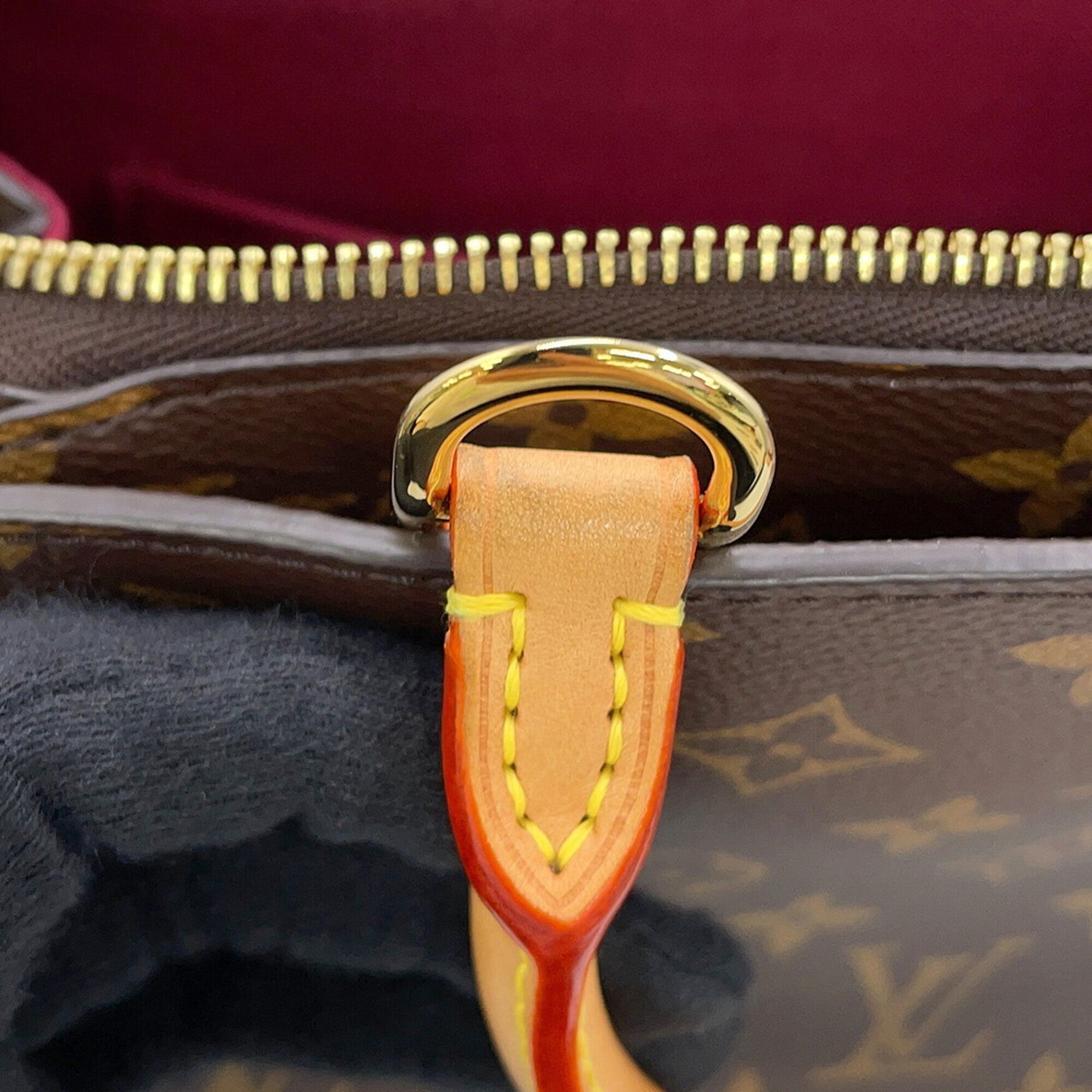 Louis Vuitton Bordeaux Monogram Monogram Handbag (Pre-Owned)