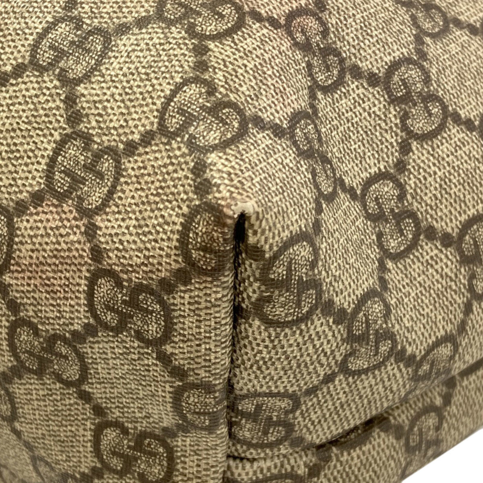 Gucci Brown Pvc Tote Bag (Pre-Owned)