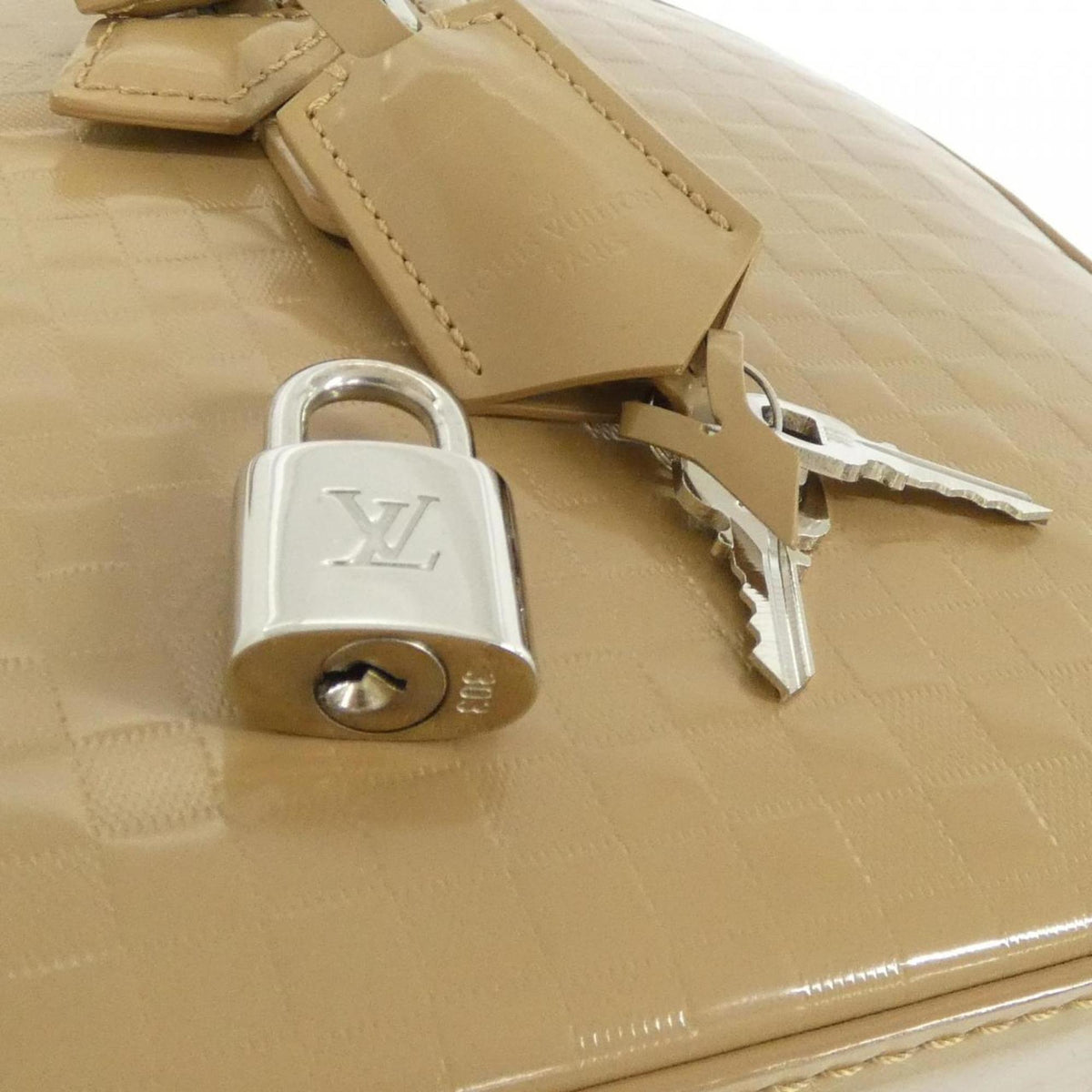 Louis Vuitton Damier Camel Boston Bag (Pre-Owned)
