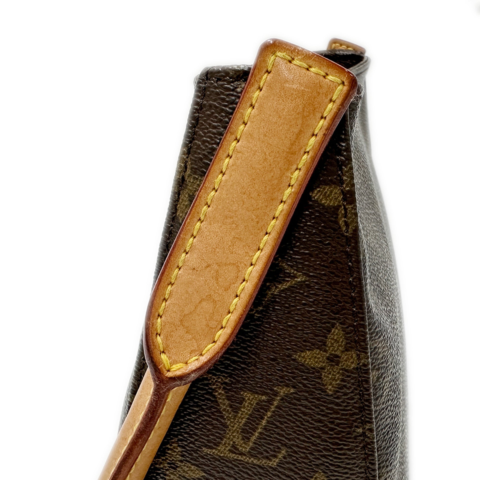 Louis Vuitton Brown Galle Monogram Monogram Handbag Shoulder Bag (Pre-Owned)